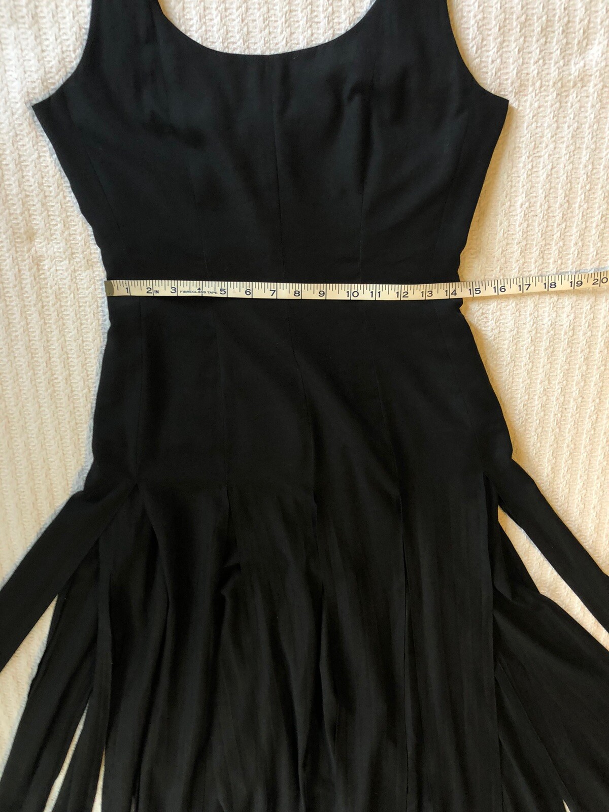 Vintage 1980s Goth Slash Ribbon Dress 2 Layers Fairy Witch Club Kid Cyber Fest M
