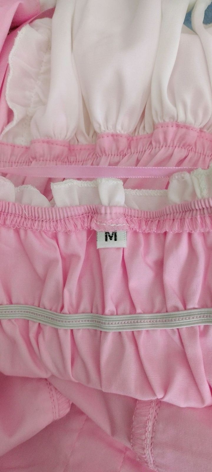 VTG 90s Lolita Bows Ruffles Lace Corset Princess Palace Fairycore Pink Dress