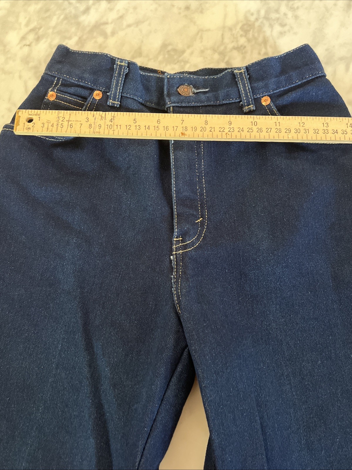 Vintage Levi’s Jeans Womens 12 WPL 423 Blue Waist 24 Inseam 30 Mid rise Cotton