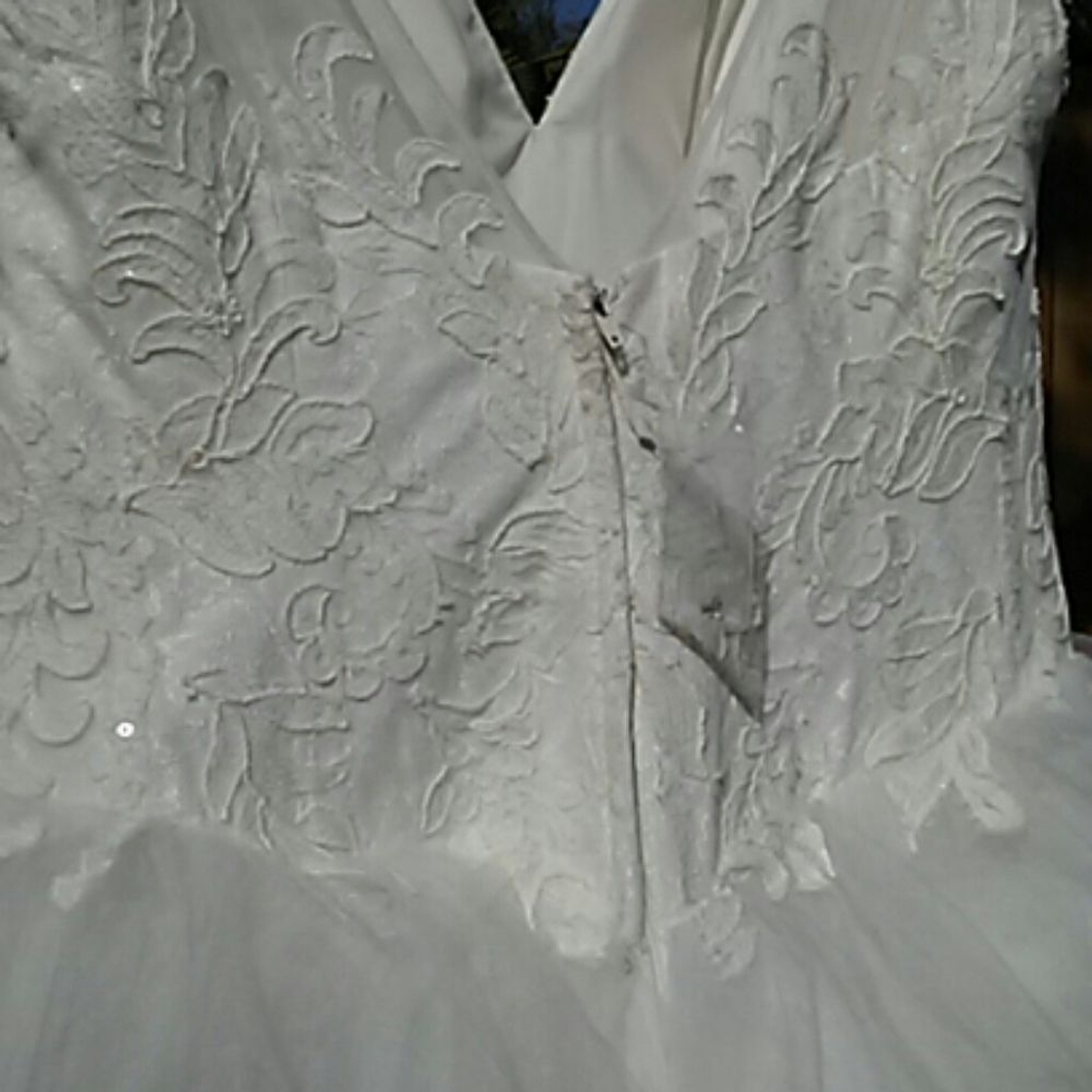 Galina Signature wedding dress with ruffles