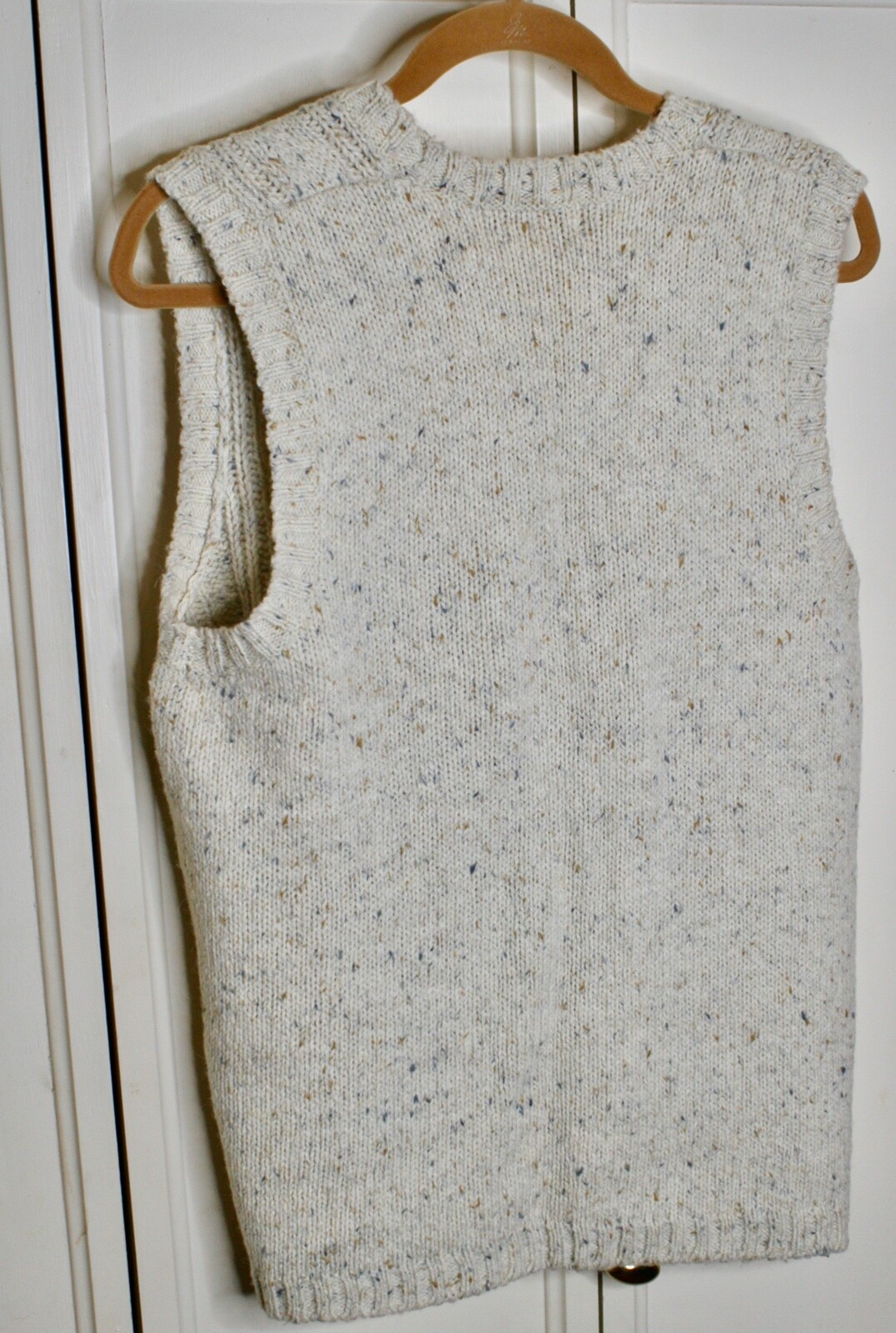 Vintage Potomac Collection 3D Coogee Sweater Vest Women’s Size Medium Button Up