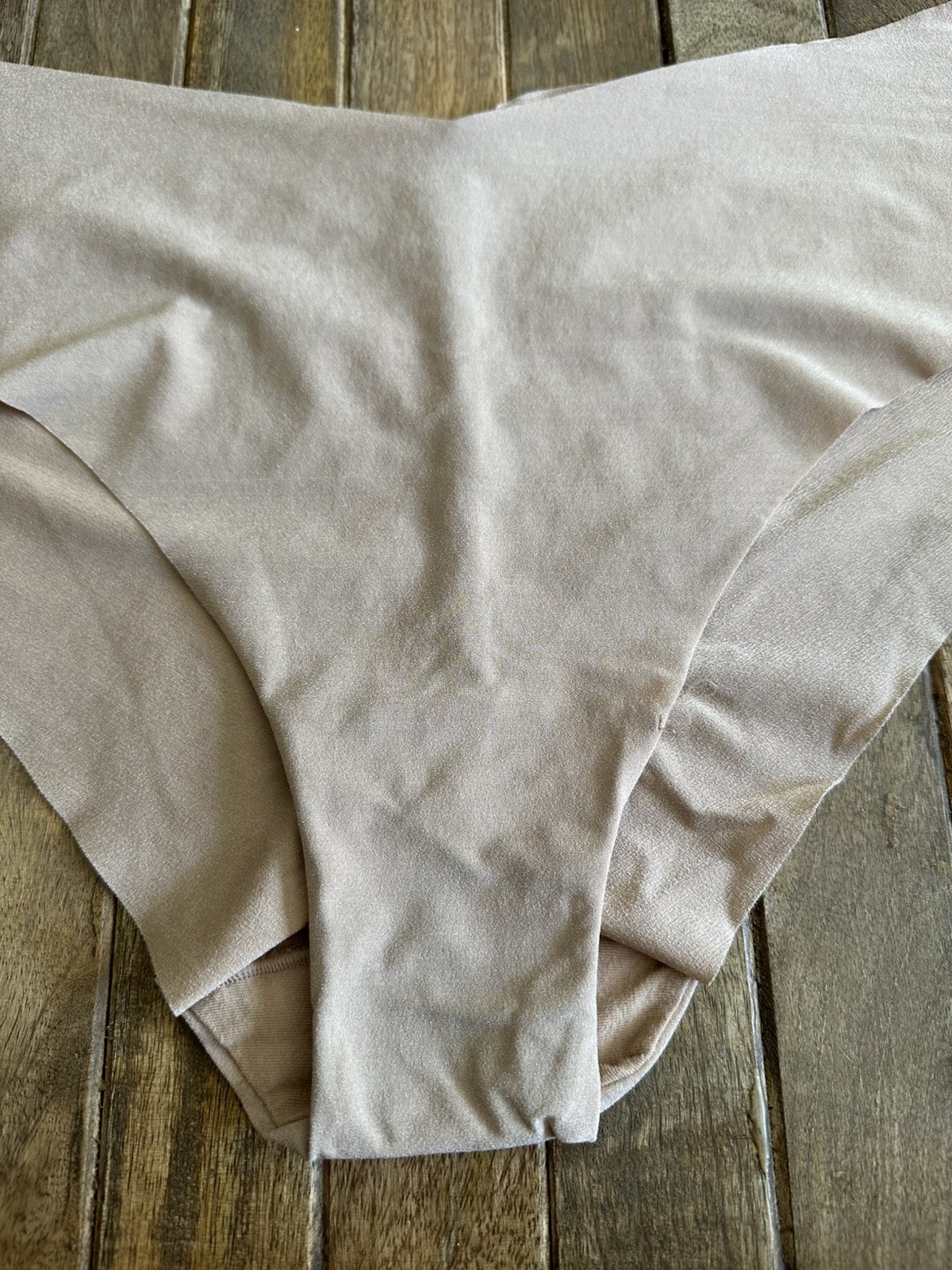 Vtg Victoria’s Secret XL Beige Nude Hiphugger Bikini Panties Panty