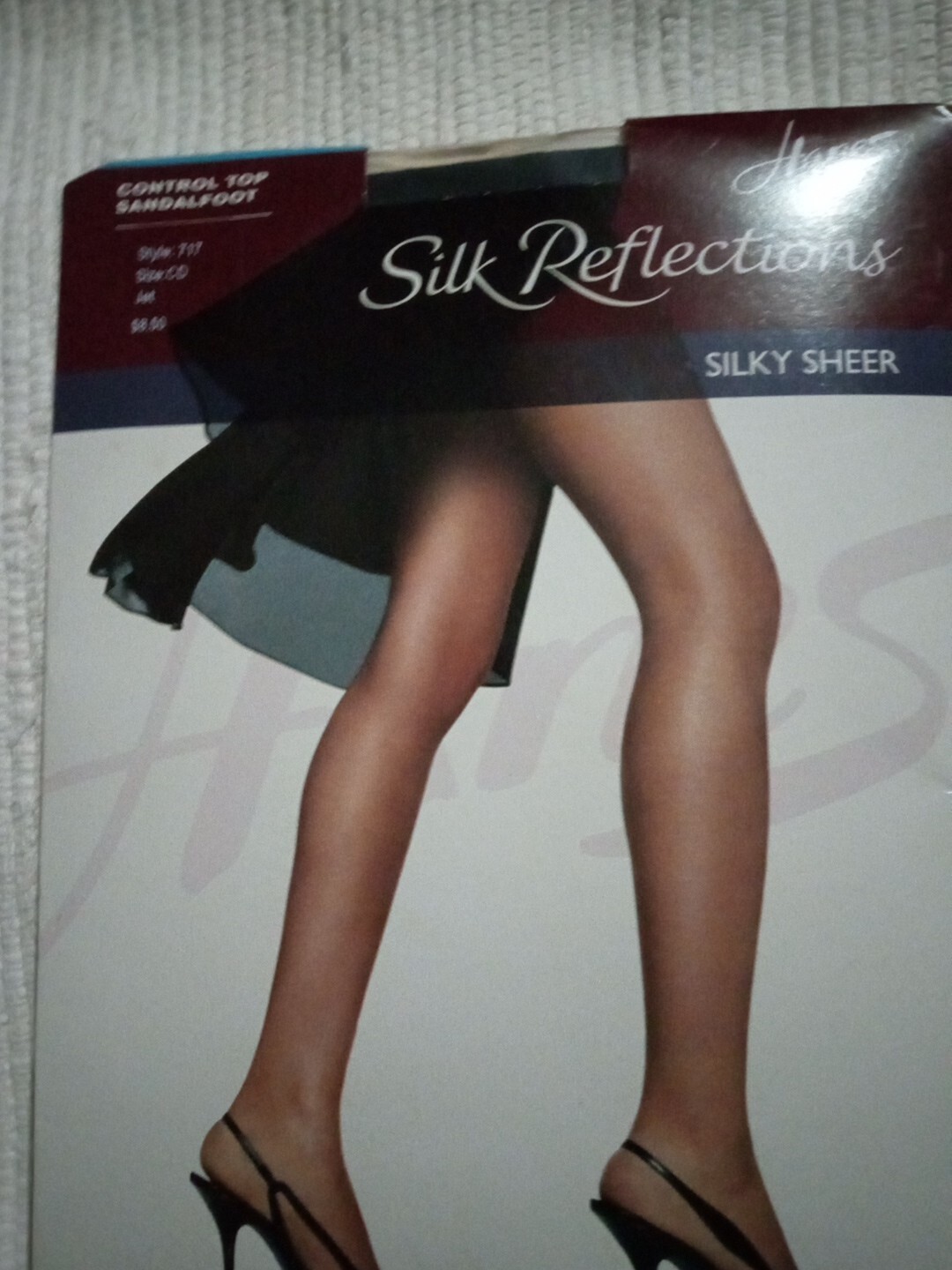 VINTAGE Pantyhose Lot Of 9- Various Colors, Sizes And Brands 1 Full Figured