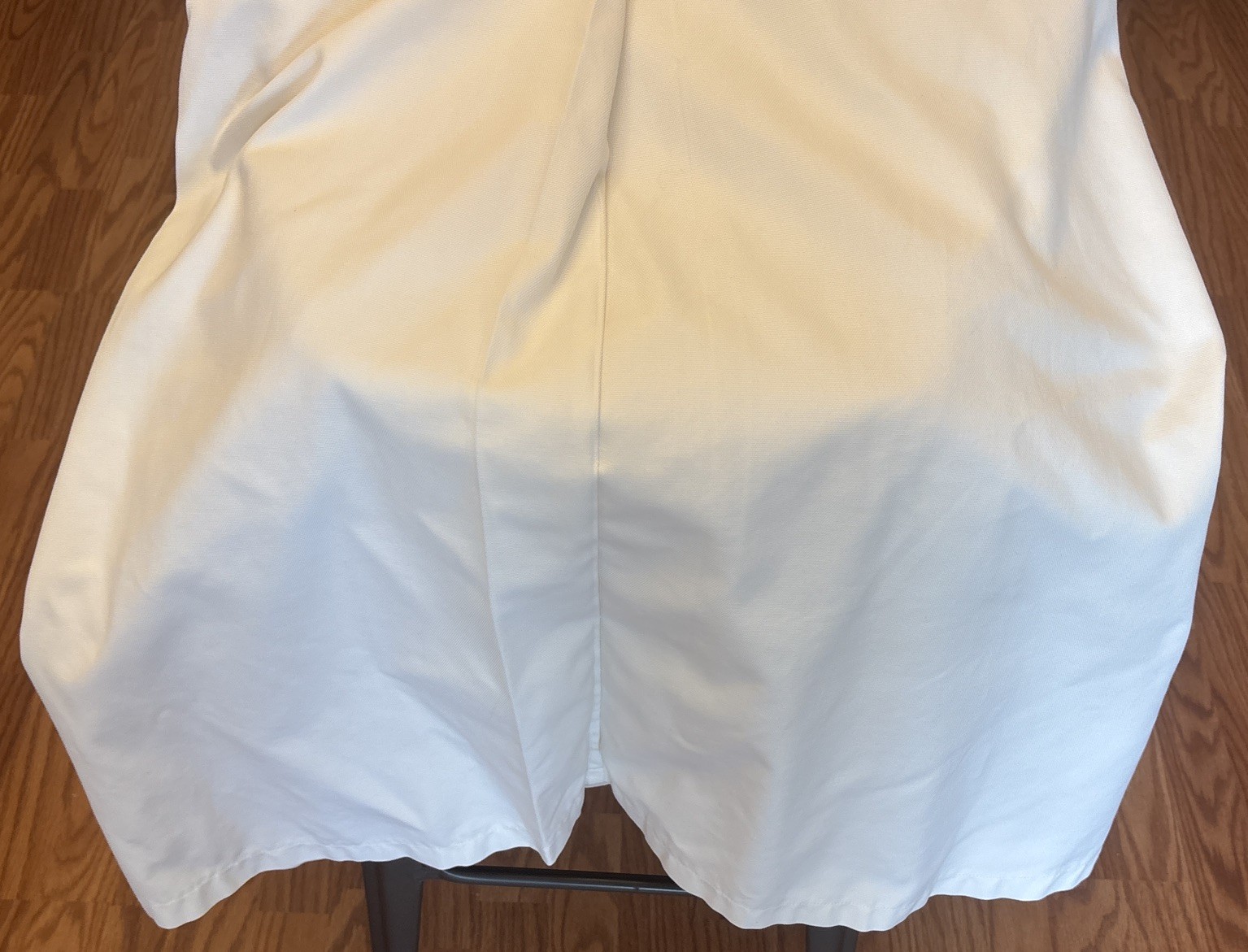 Vintage London Fog Maincoats Size 12 Winter White Trench Coat Caribe Cloth
