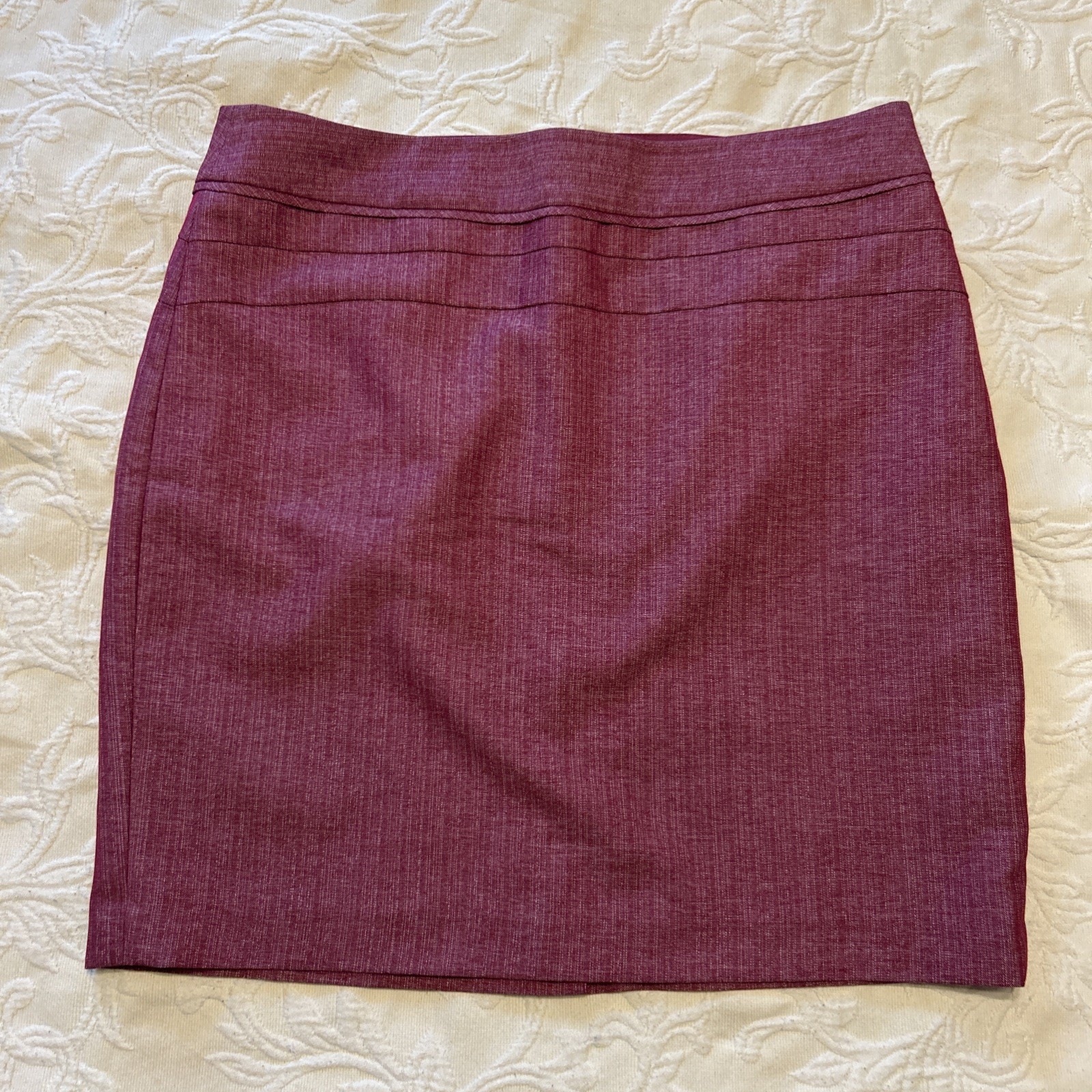 The Limited Vintage Fuchsia Office Siren Mini Skirt Lined Size 12 Free Shipping
