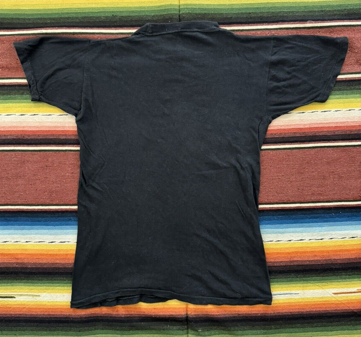 RARE Vintage HANK WILLIAMS Jr Tee T Shirt BOCEPHUS Tour 70s 80s MUSIC Black BAND