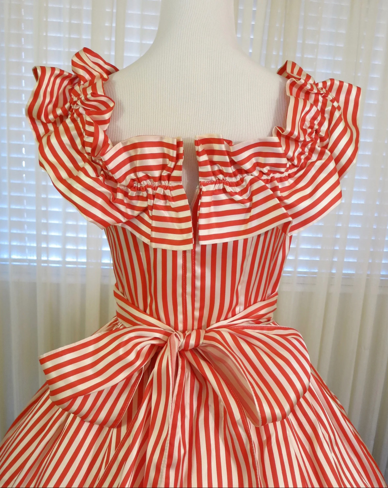 Vintage Prom Dress, Southern Belle dress, waist 27″
