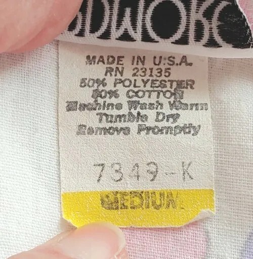 Vintage Ardmore Pastel Floral Button Down Shirt Size Medium