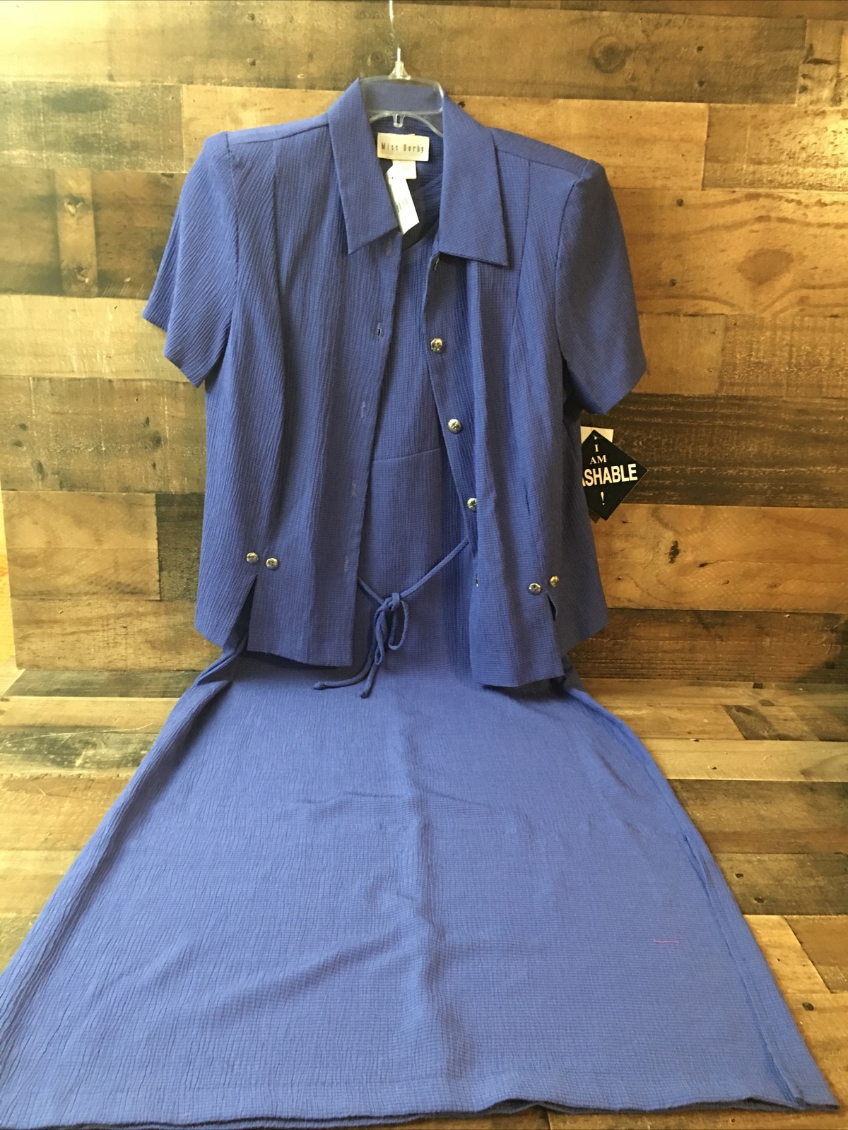 VTG Miss Dorby Dress Size 12 Grannycore Cottage Church Modest 90s Classic NWT