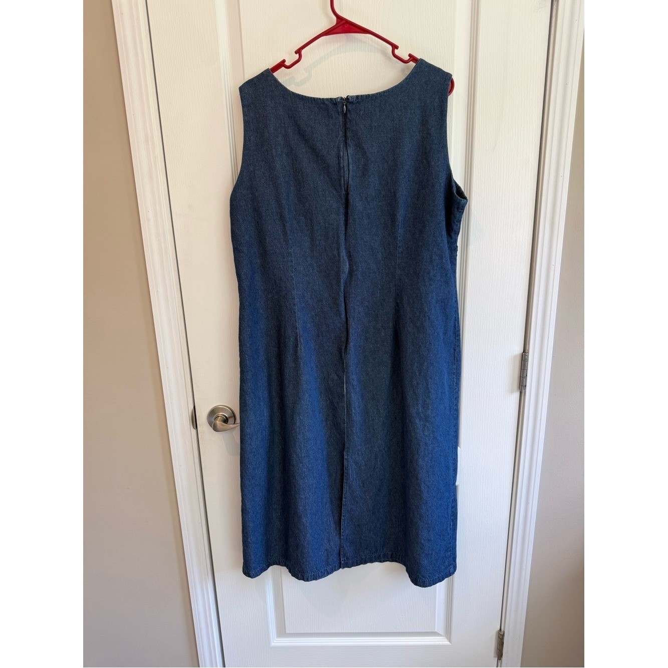 Country Concepts Plus 1X Embroidered Denim Dress Set | CottagecoreWesternVintage