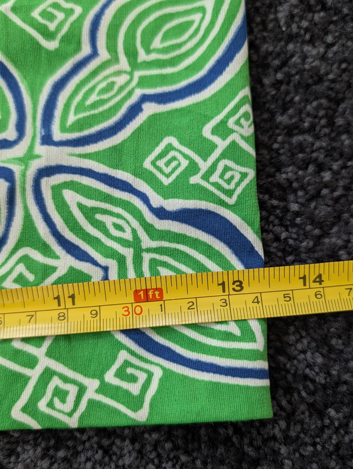 Vintage Nylon Palazzo Lounge Pajama Pants Elastic Waist Lingerie Green Blue M/L