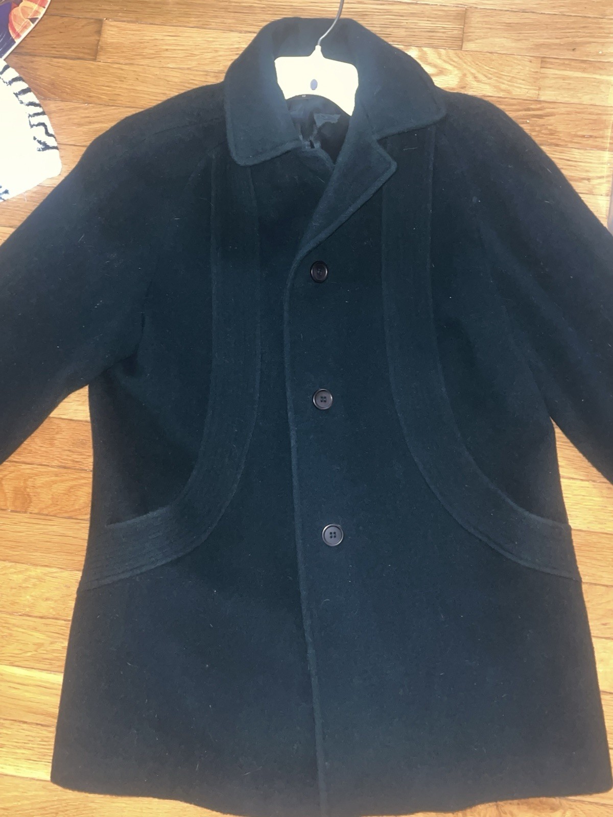 VTG BROMLEY COLLECTIONS Women’s Wool Coat, Mid-Length, Hunter Green Sz 10