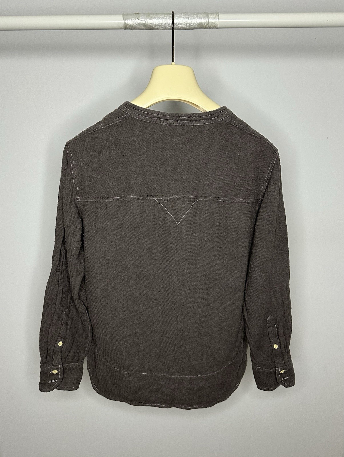 Isabel Morant Etoile Women Shirt Cotton Size 34 Brown