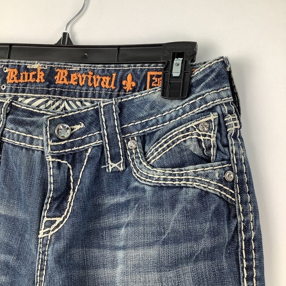 Rock Revival Elaina Easy Boot Cut Jeans Y2K Vintage womens size 26
