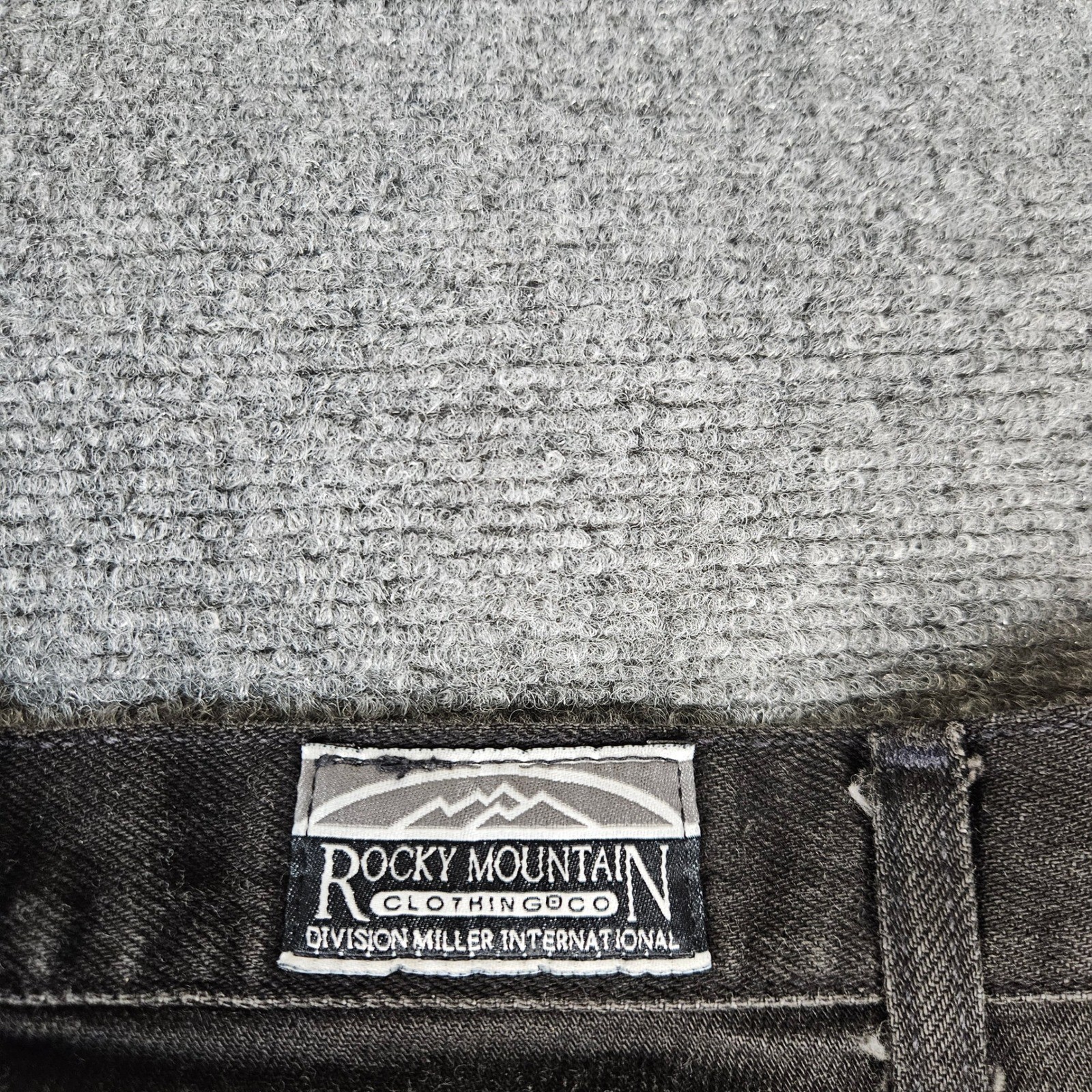 Vintage Rocky Mountain Clothing Co Black Western Jeans High Waist Straight