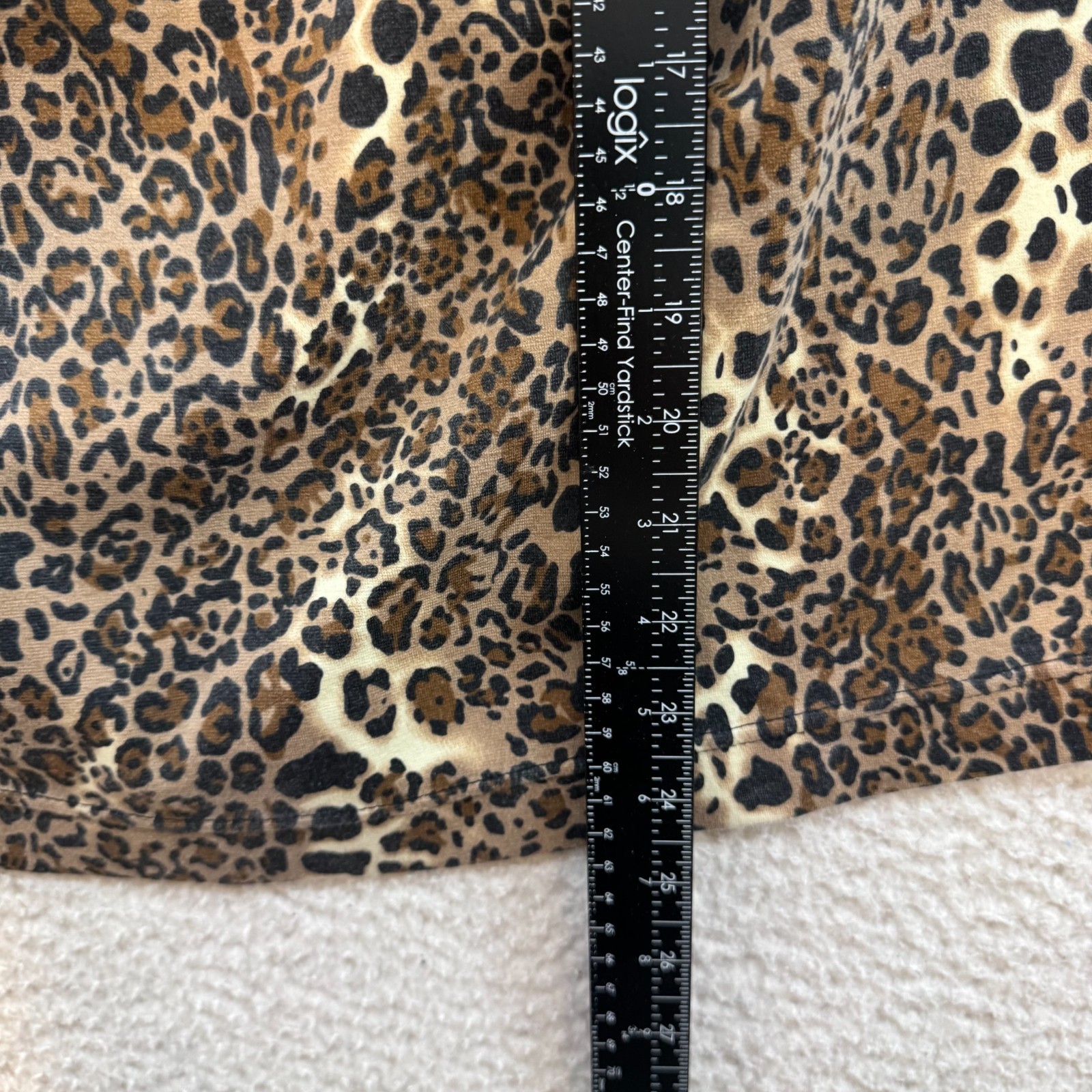 Y2K Vintage Tank Top 1X 2X XL XXL Cheetah Leopard Animal Print Boho Bohemian
