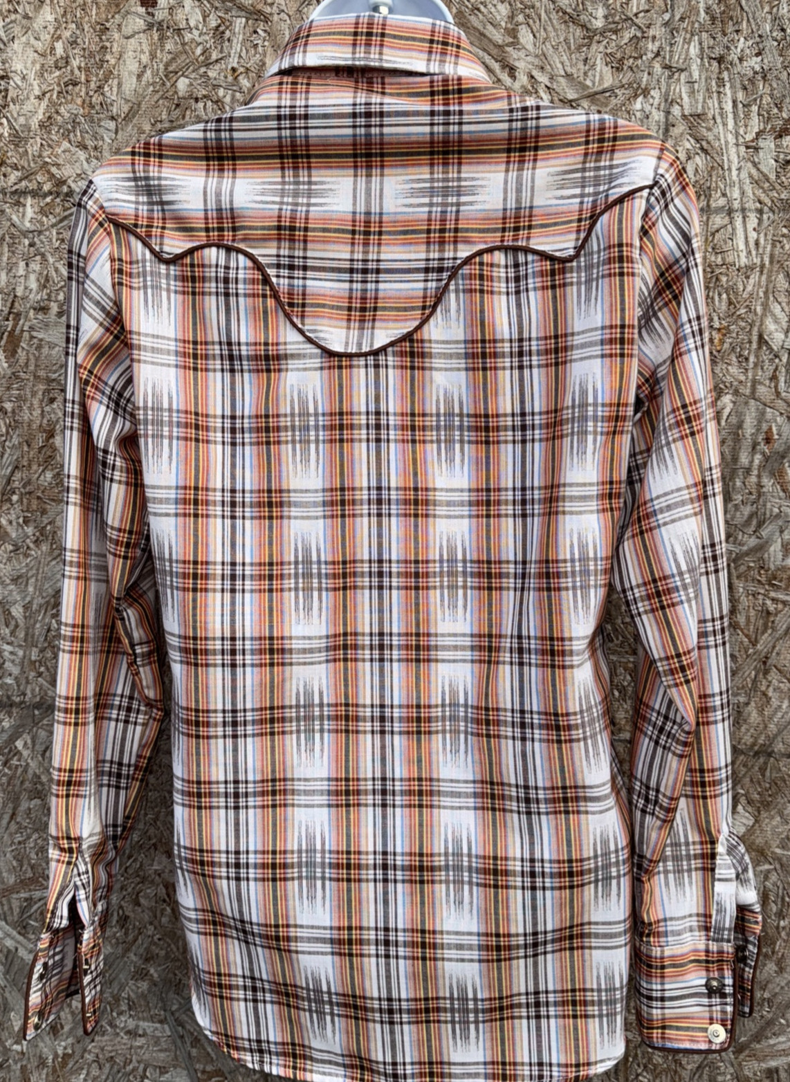 Vintage Tem Tex Cowgirl Western Shirt Size 8/30 Women’s Pearl Snap Texas Made