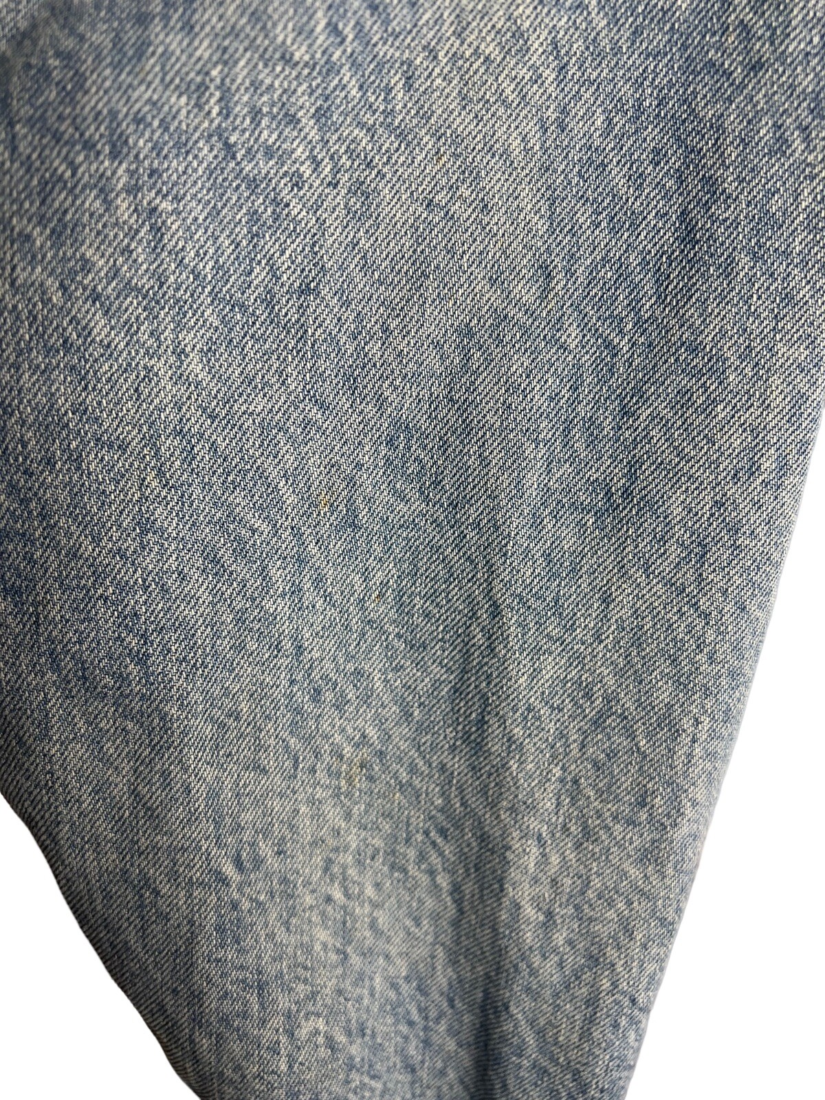 Vintage 80’s Street Wear Cropped Code Bleu Japan Distressed Denim Jean Sz S