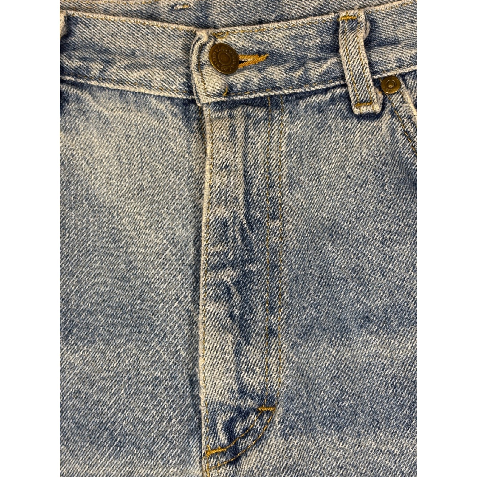 Vintage Lee High Waisted Mom Jeans Light Wash Tapered Leg Denim Made in USA 12 L