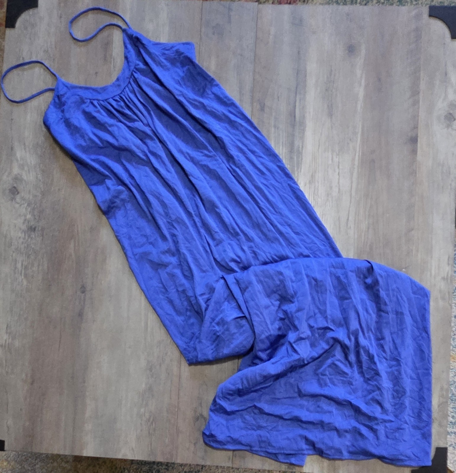 Blanche By Ralph Montenero Vtg 70s Blue Gown Women S Luxury Loungewear Intimate
