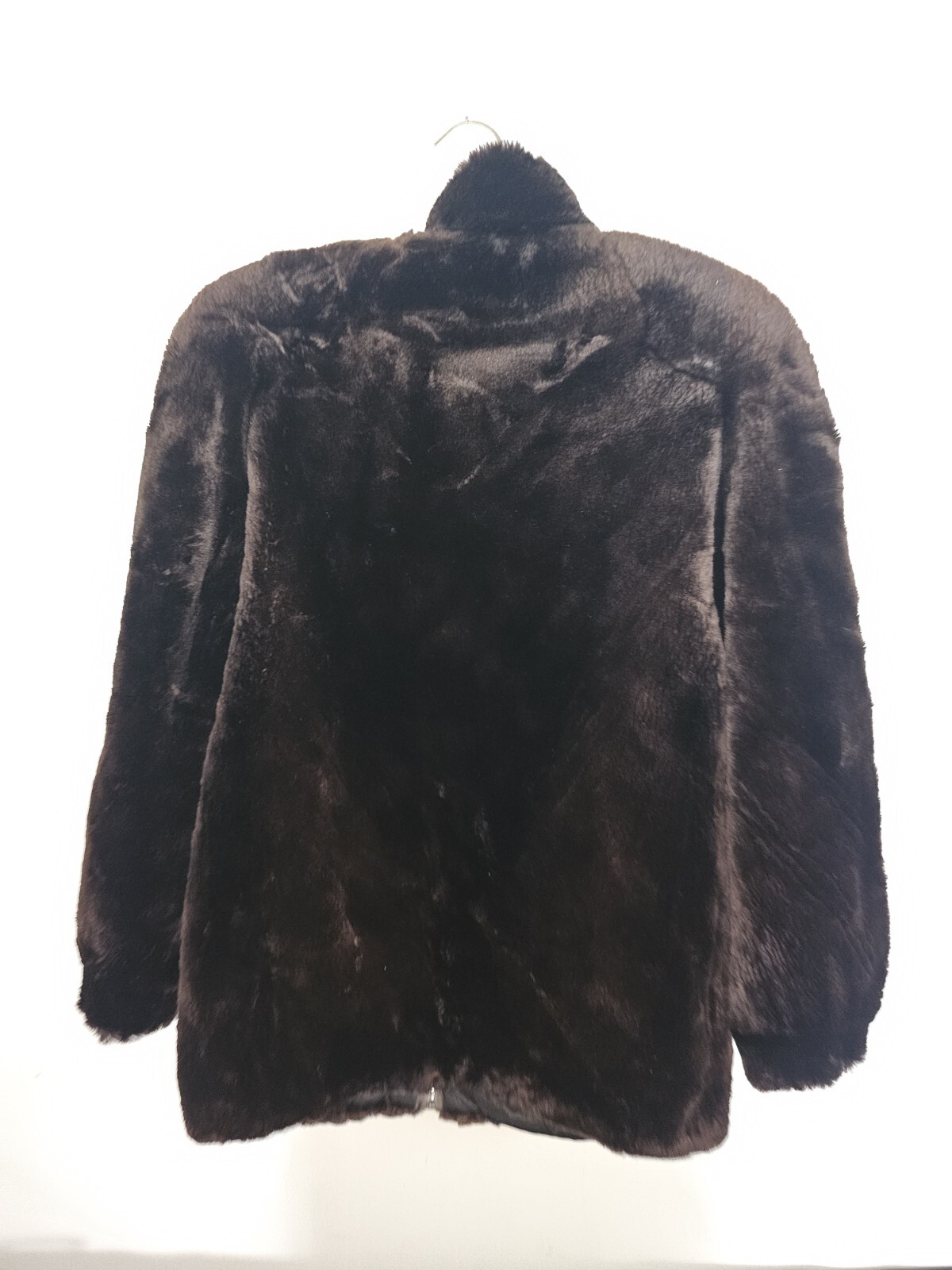 Vintage Alan Furs Richmond VA Brown Coat Size Small 00002