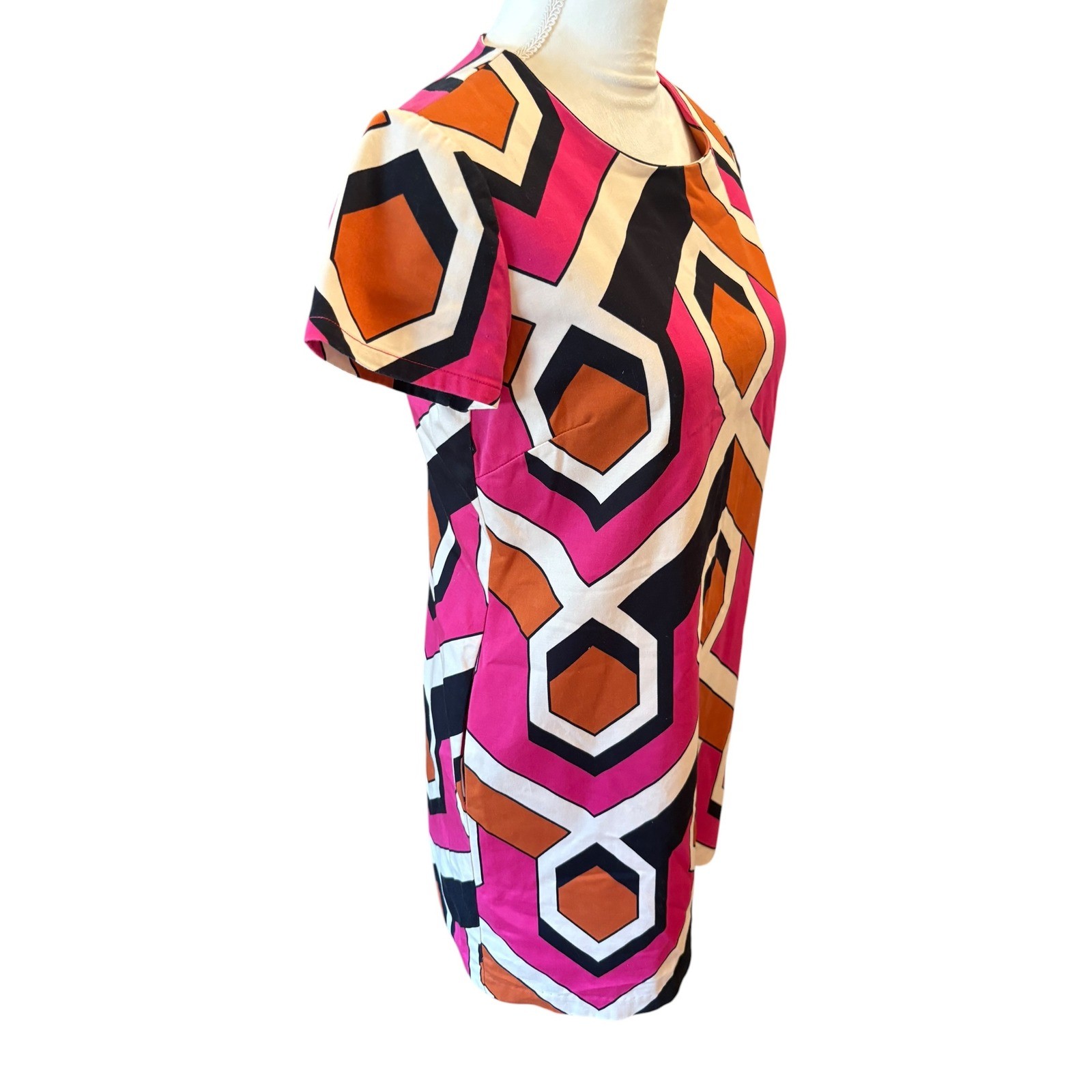 Corey Lynn Calter / Anthropologie Geometric Retro 60’s Mini Shift Dress – SP