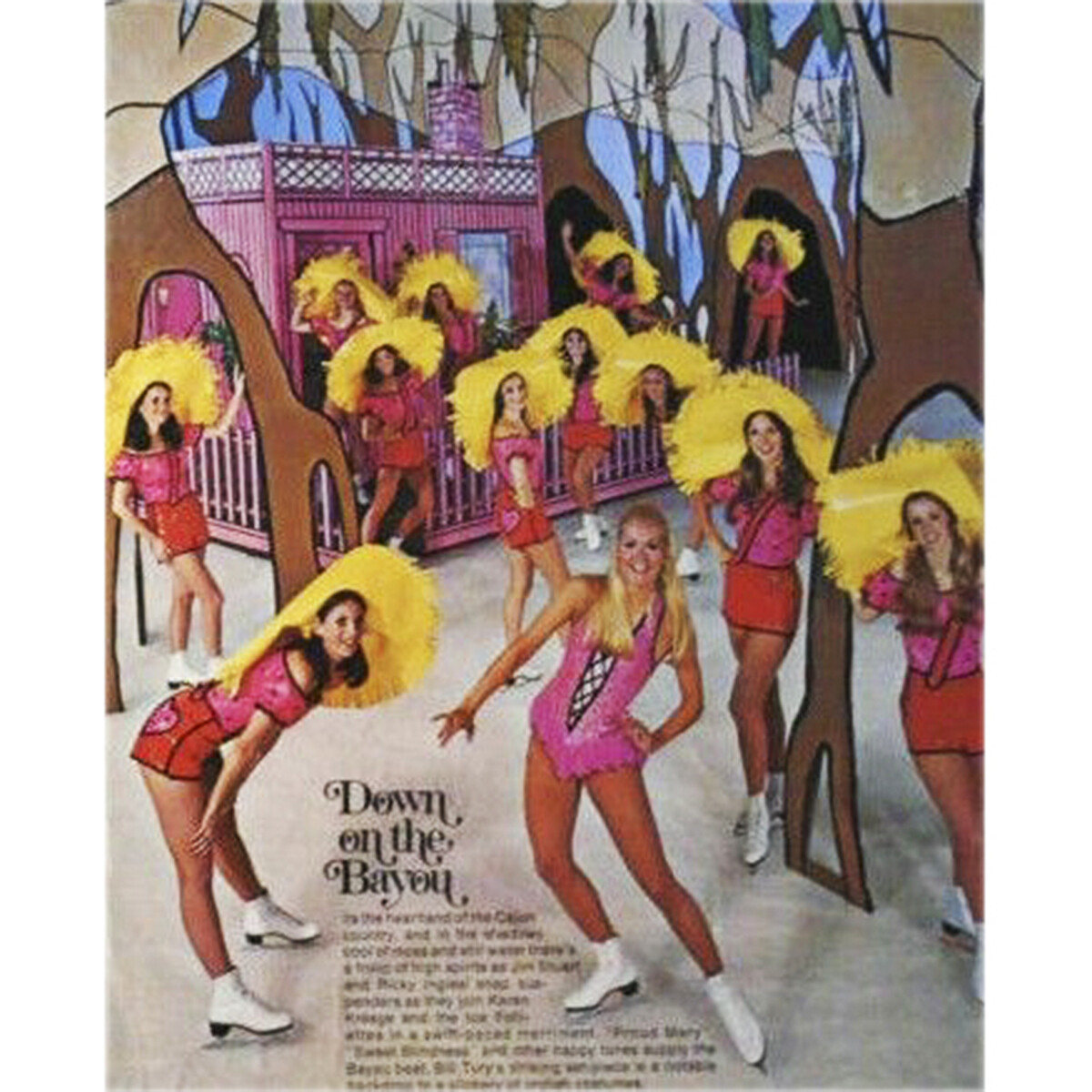 Original 1972 Hollywood Producton Office Issued Ice Follies Costume