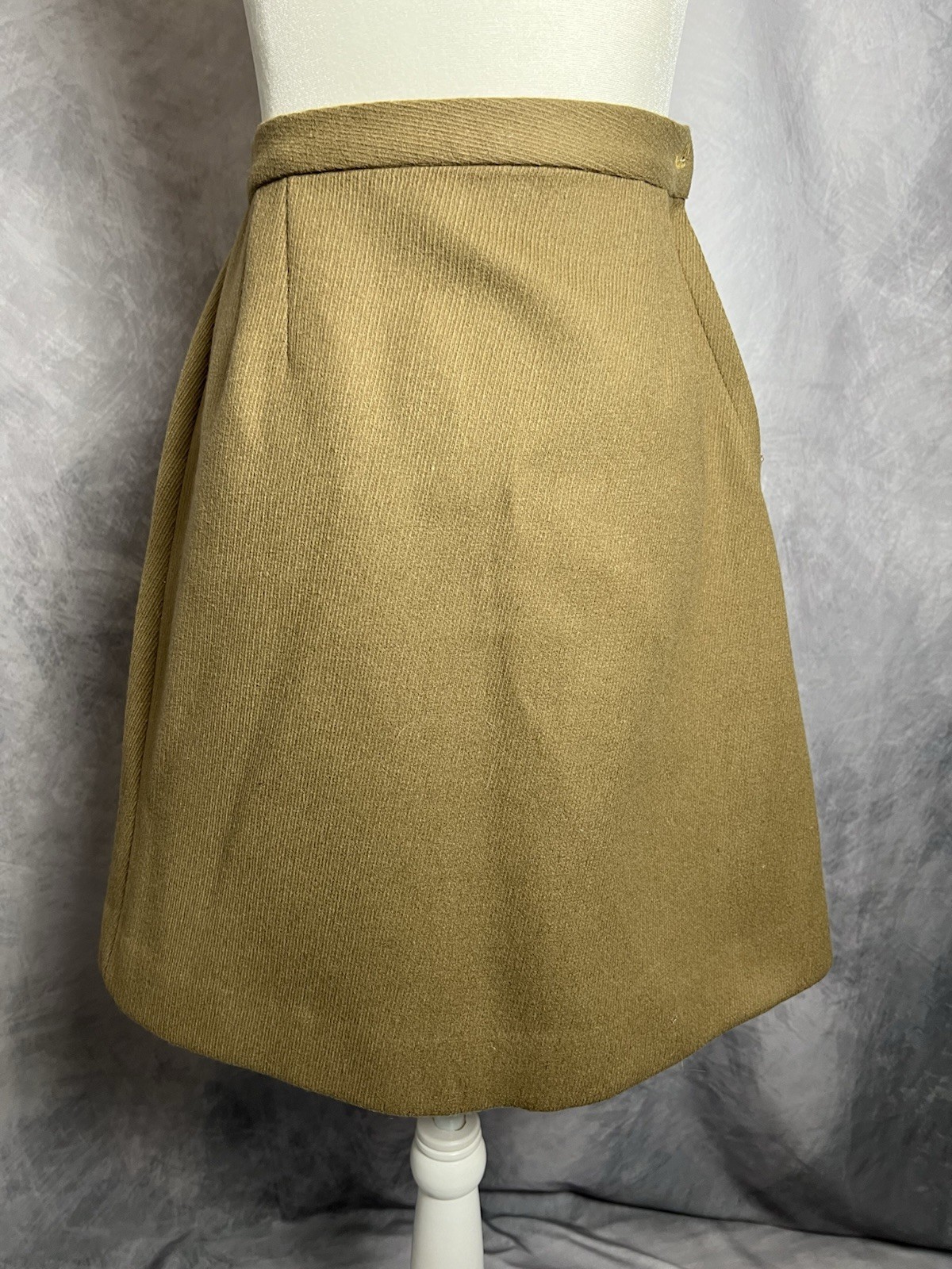 Vintage 1960s Junior Gallery Tailored Wool Princess Jacket Coat & Skirt Suit Set