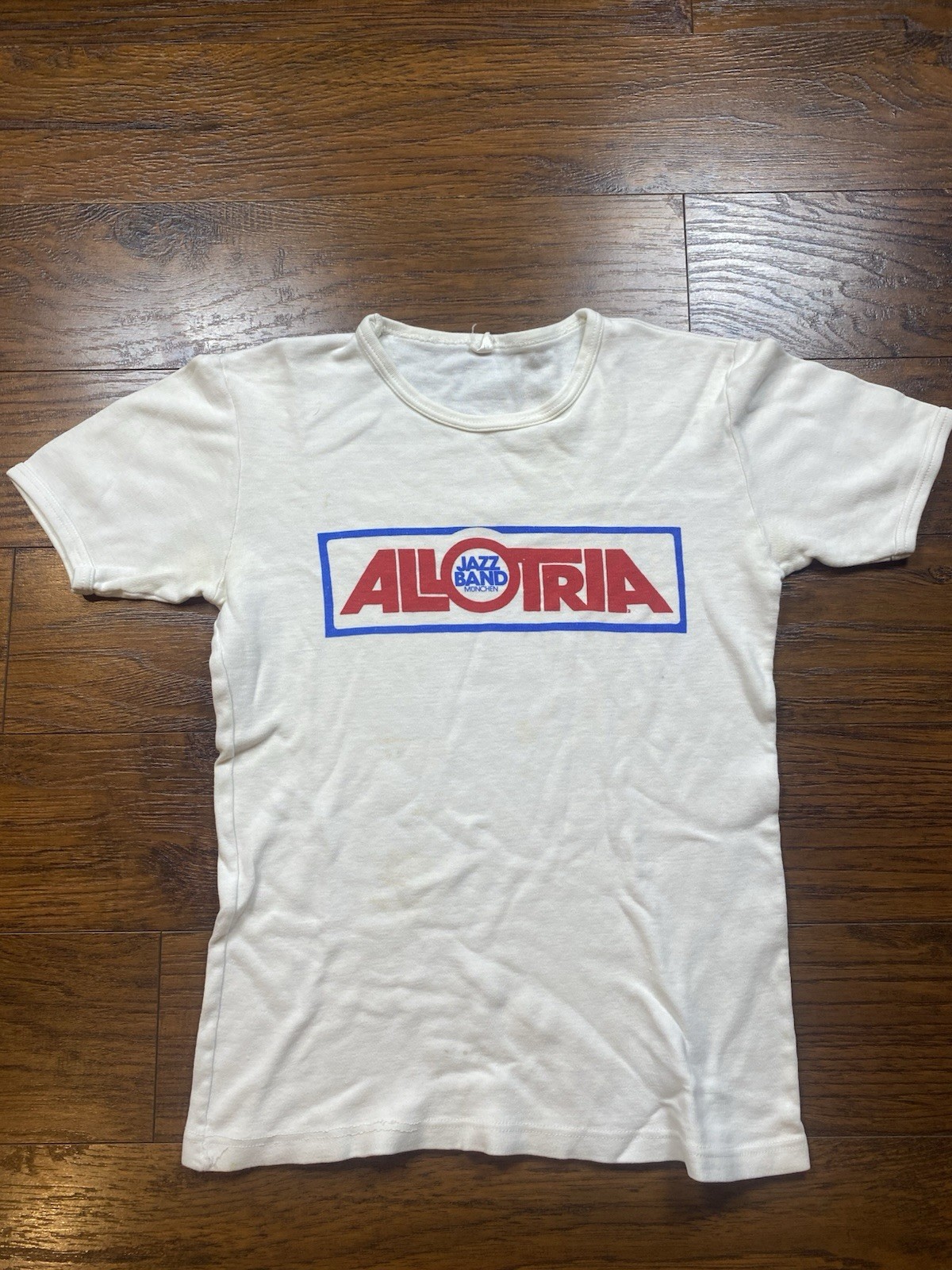 vtg Allotria Jazz Band Munchen t shirt Fun Tees ladies size M 80s 1980s Size M