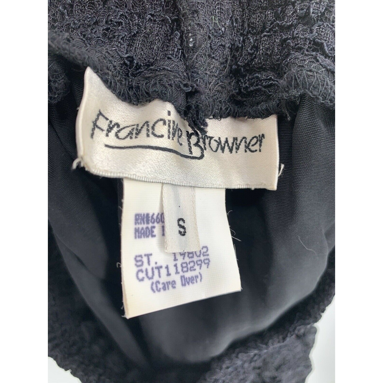 Vintage Y2k 90’s Black Lace Pleated Grunge Goth Punk Steampunk Short Skirt Sz S
