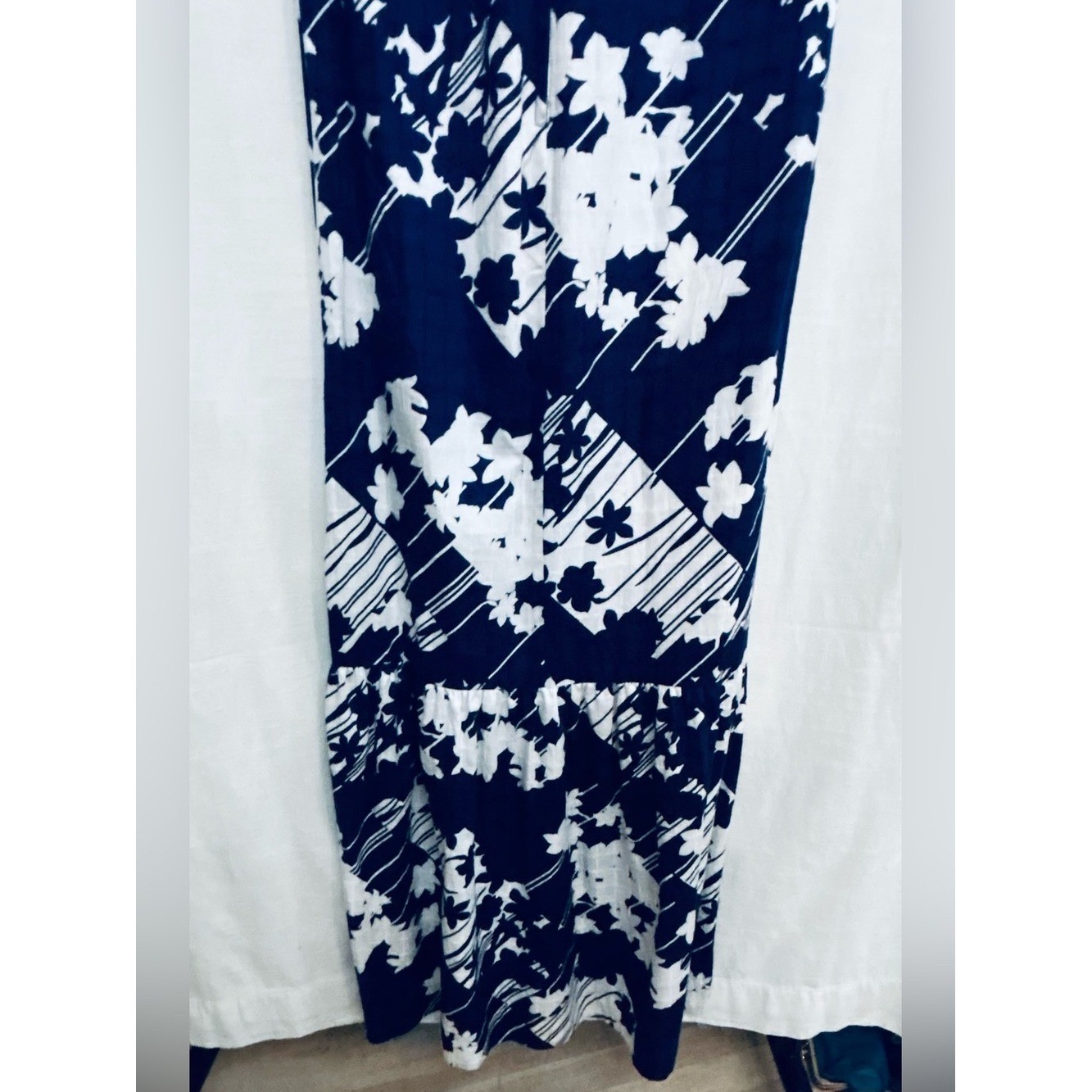 Vintage Circa 1960’s/1970’s I. Magnin x Tori Richard Hawaiian Floral Maxi Dress