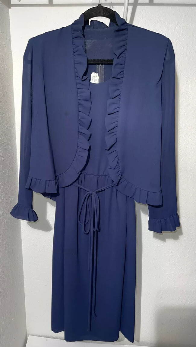 Vintage B. Altman 2 Piece Dress / Blouse Fifth Avenue New York