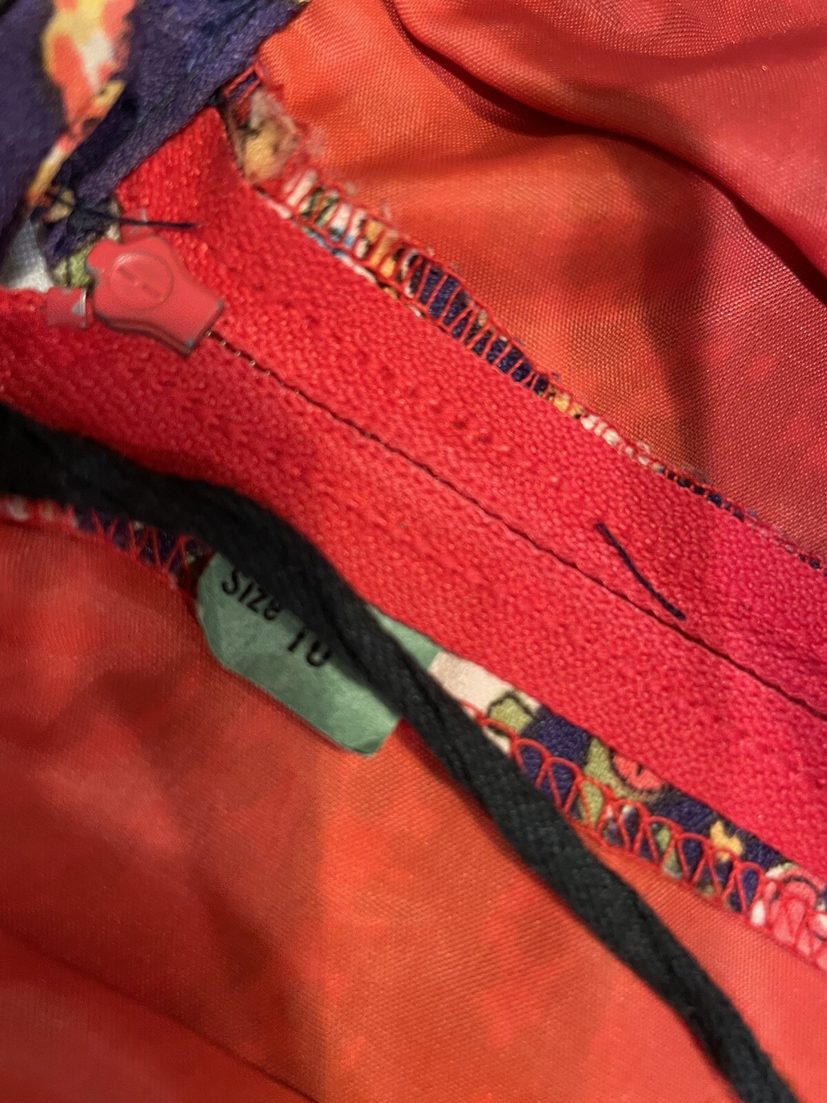 Vintage Maxi Skirt By Malbe Original 60 70 Glitter Psychedelic Boho Size 9/10