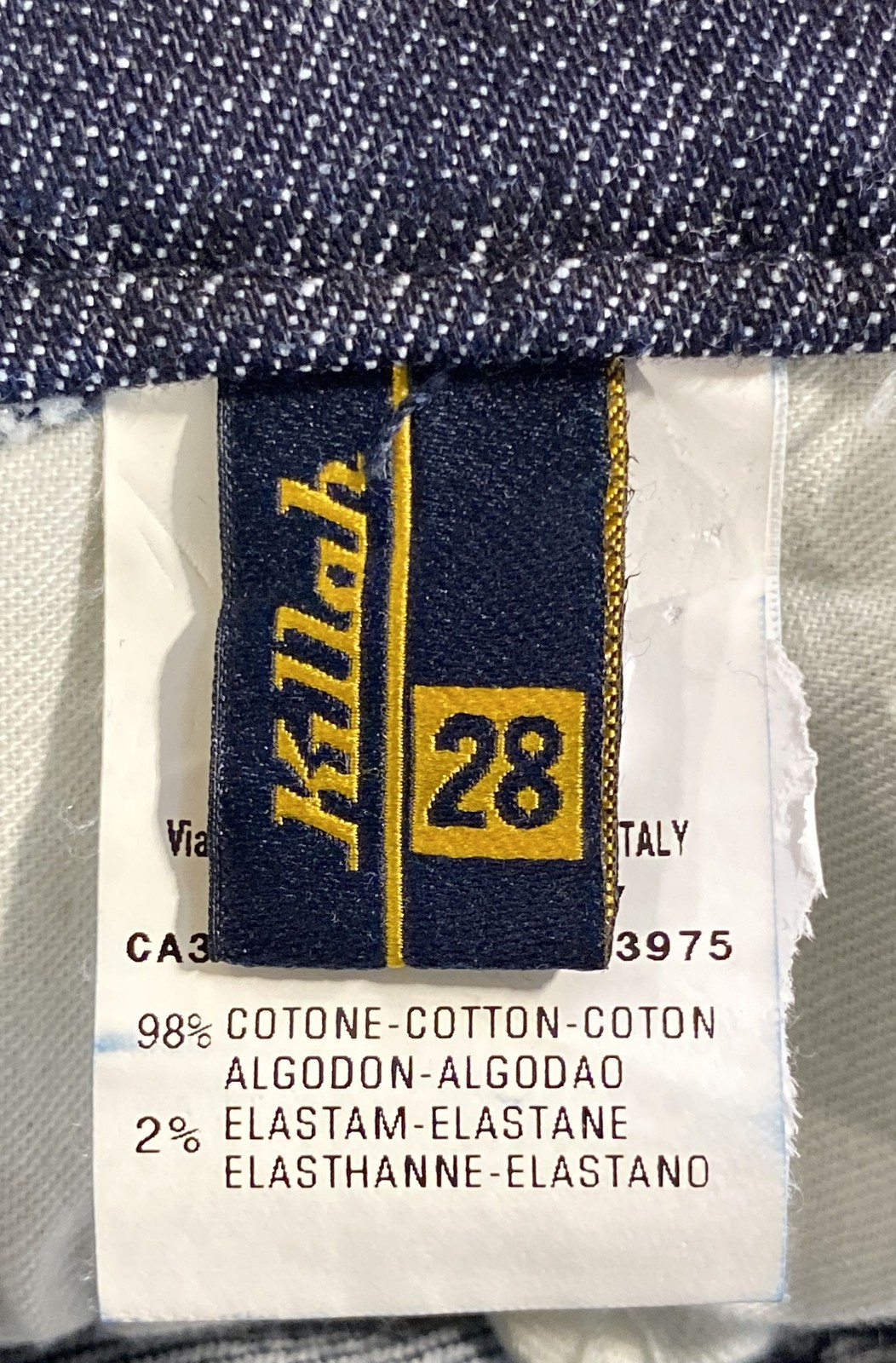 Vintage Y2K Killah Women’s Dark Wash Blue Denim Crossover Bib Overalls Size 28