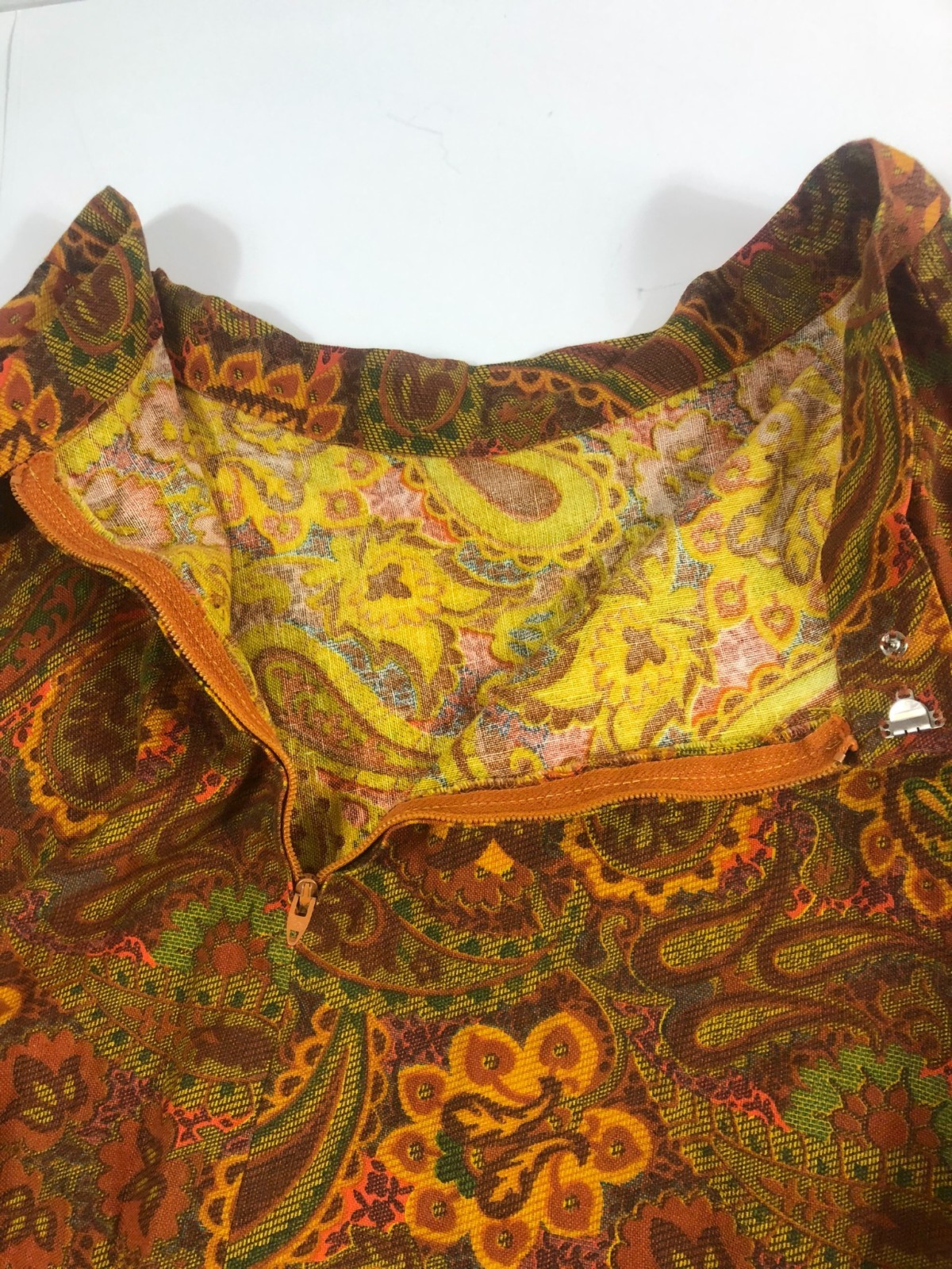 Vintage Hand Made Skirt – one of a kind size Small – Paisley