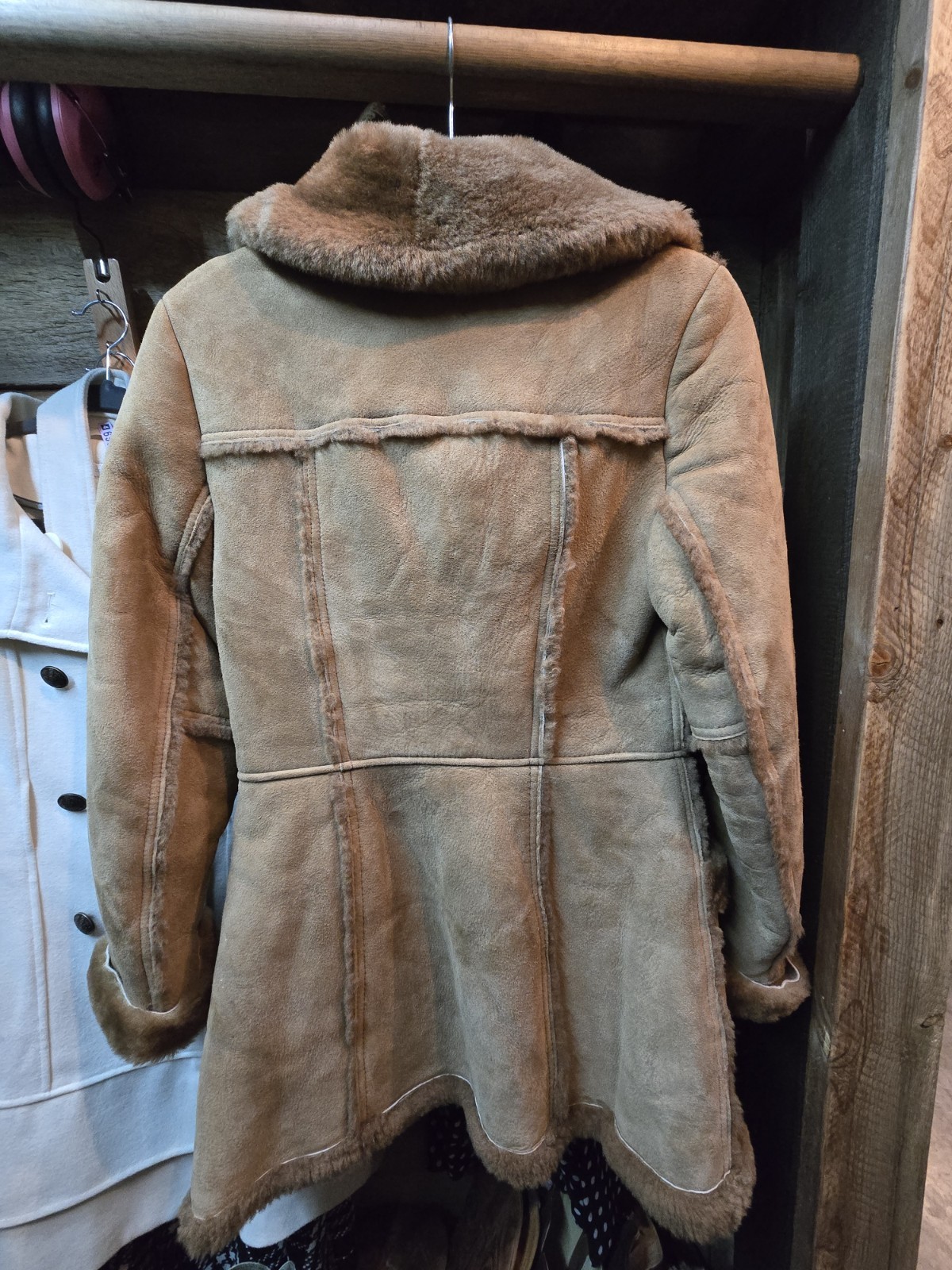 Vintage Wilson Lined Leather And Suede Jacket