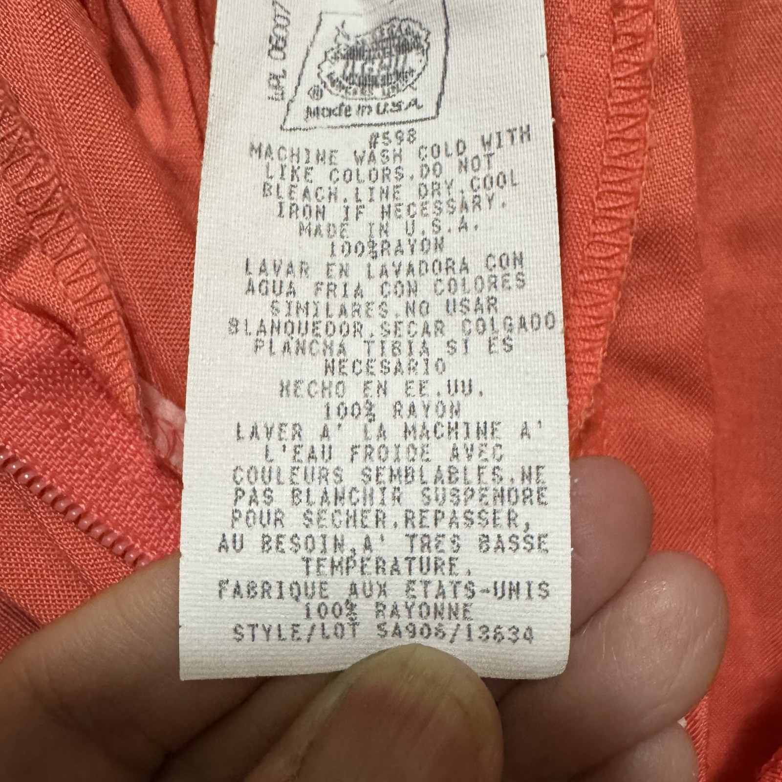 Kathie Lee Women’s Coral Shorts Elastic High Waist Pleated Front Size 10 Vtg