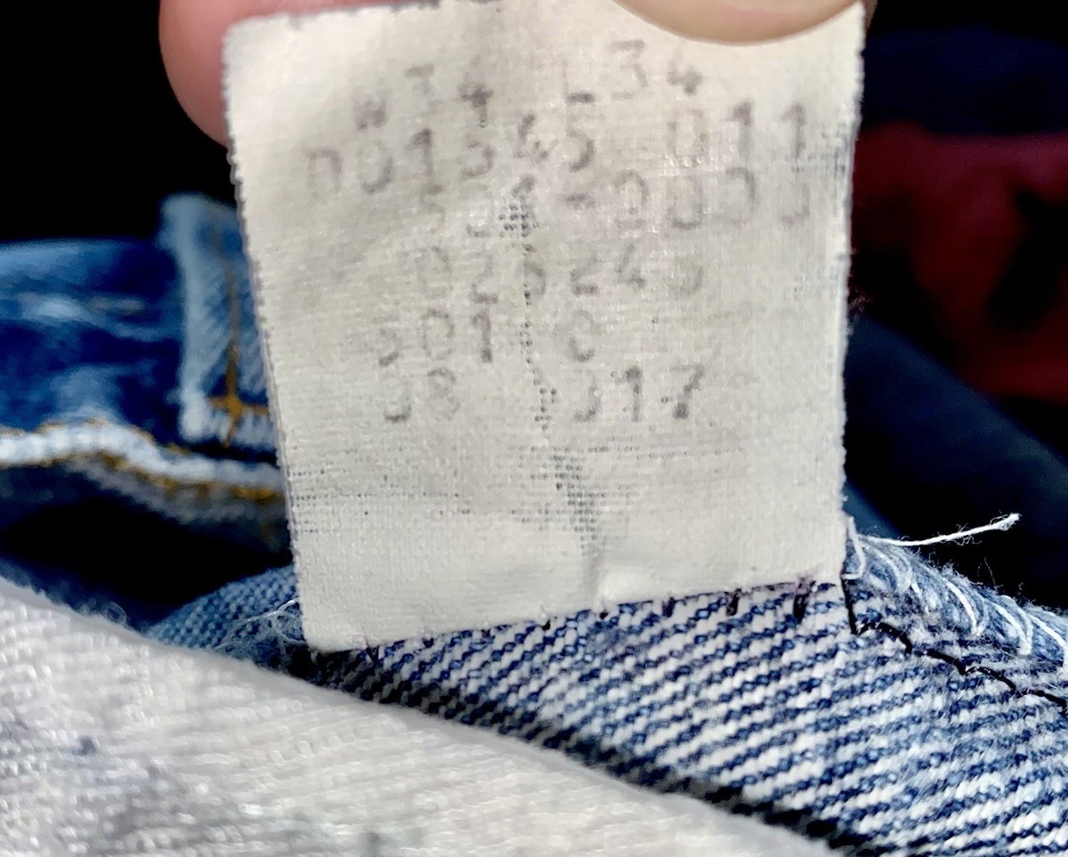 Levis 501 XX Vintage Jeans 80s Blue Faded Denim Straight Made In USA 31 29