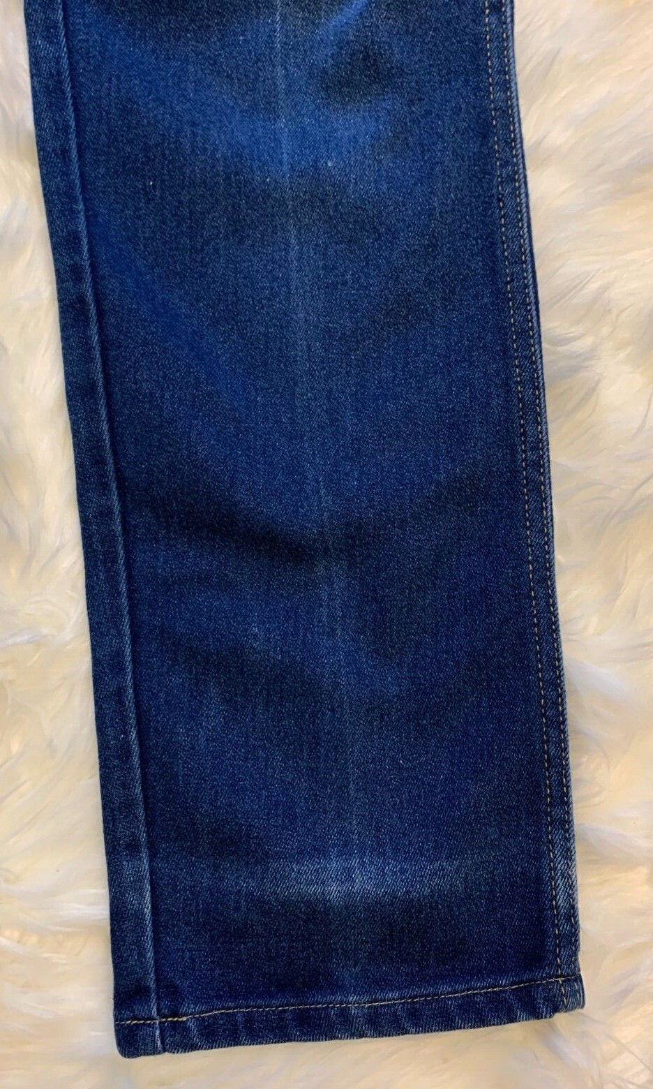 Vintage Lee Riders Blue Jeans Tag Women’s Sz 14ish USA Union Made Tapered READ