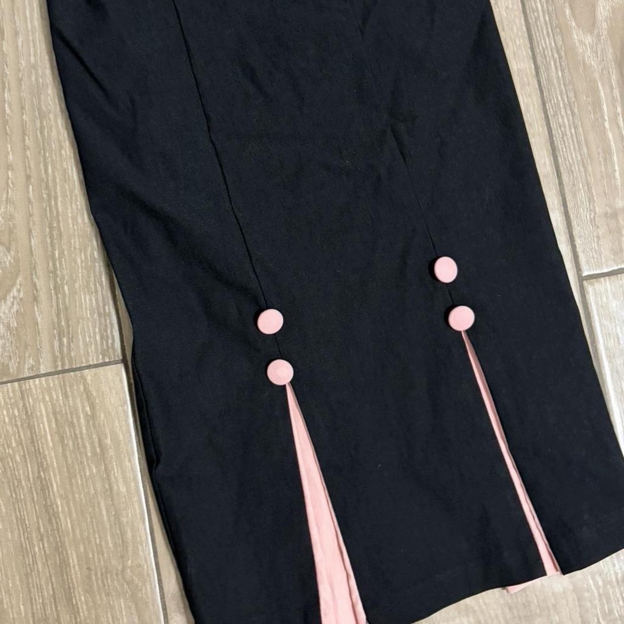 Vintage stop staring black&pink dress. As seen on Britney spears & Paris hilton