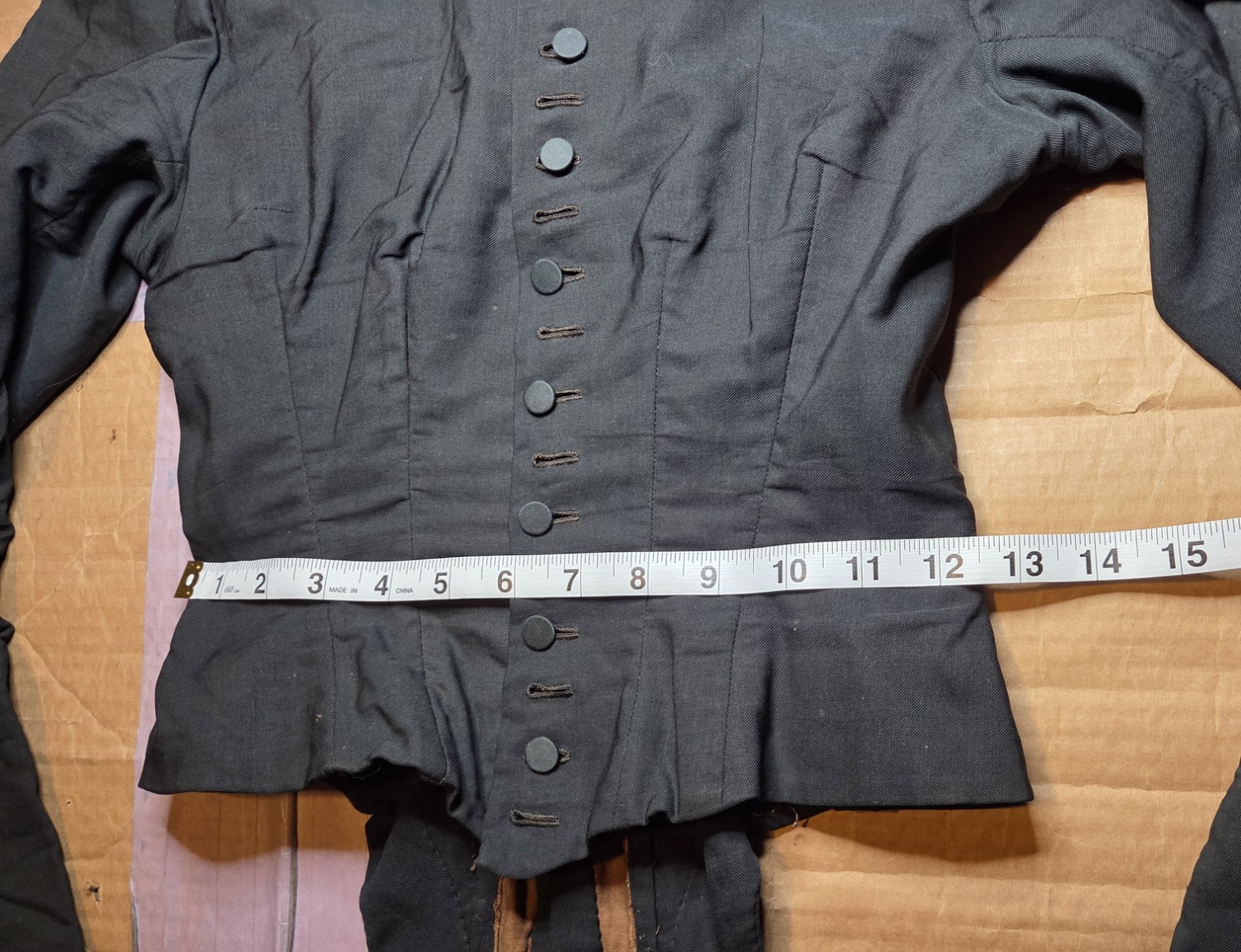 2pc. Black Victorian Riding Habit/Suit READ!