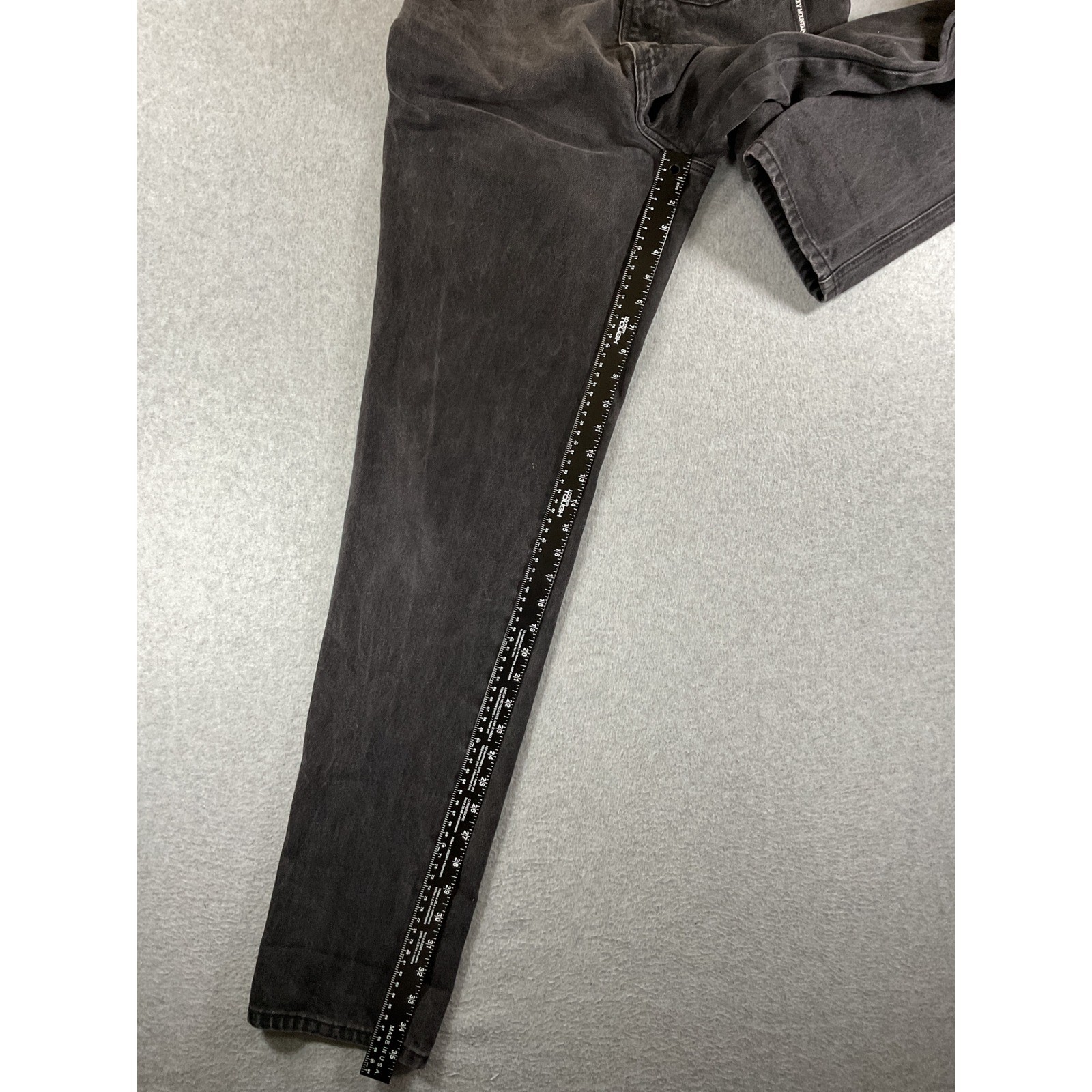 Vintage Rocky Mountain Black Western High Waisted Tapered 13/14 1269