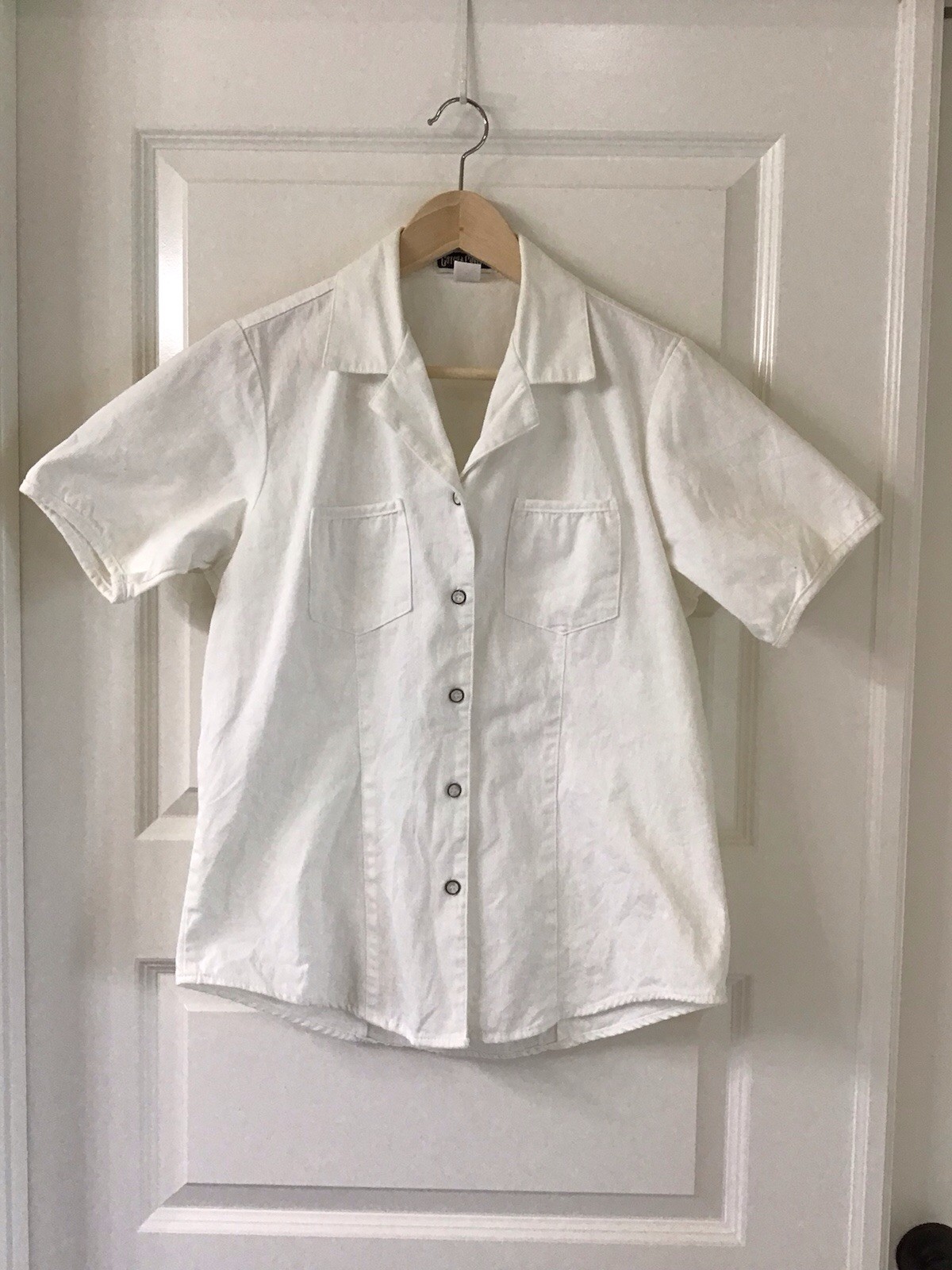 Vtg Gotcha Covered Women’s, Made In USA, S/S Blouse, Western, Rodeo, Prairie