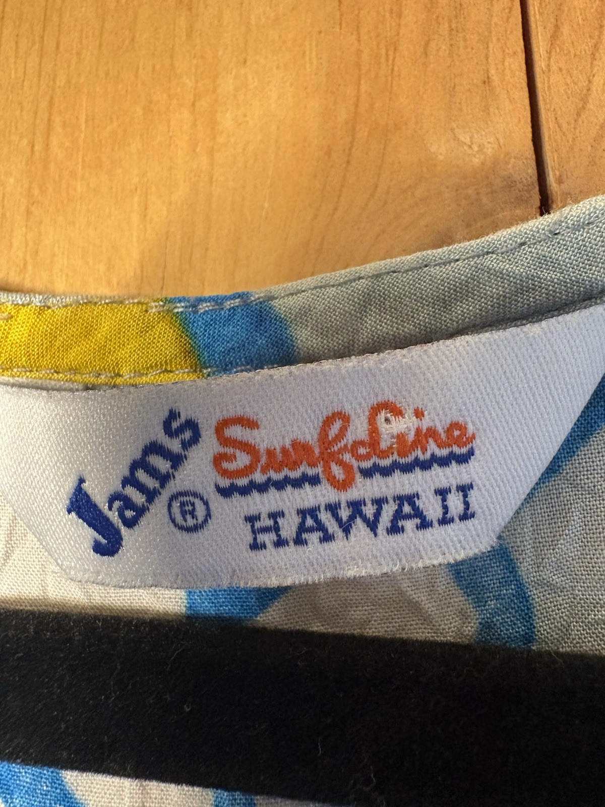 VTG Jamsworld Surfline Hawaii Women’s Mini Dress Sz M Gimlet Print Hippie Retro