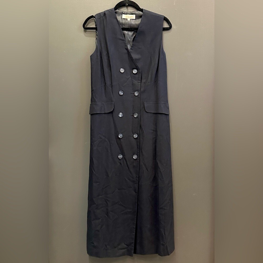Brooks Brothers 1818 | Vintage Black Tuxedo Dress | Size 8 | EUC | Classic