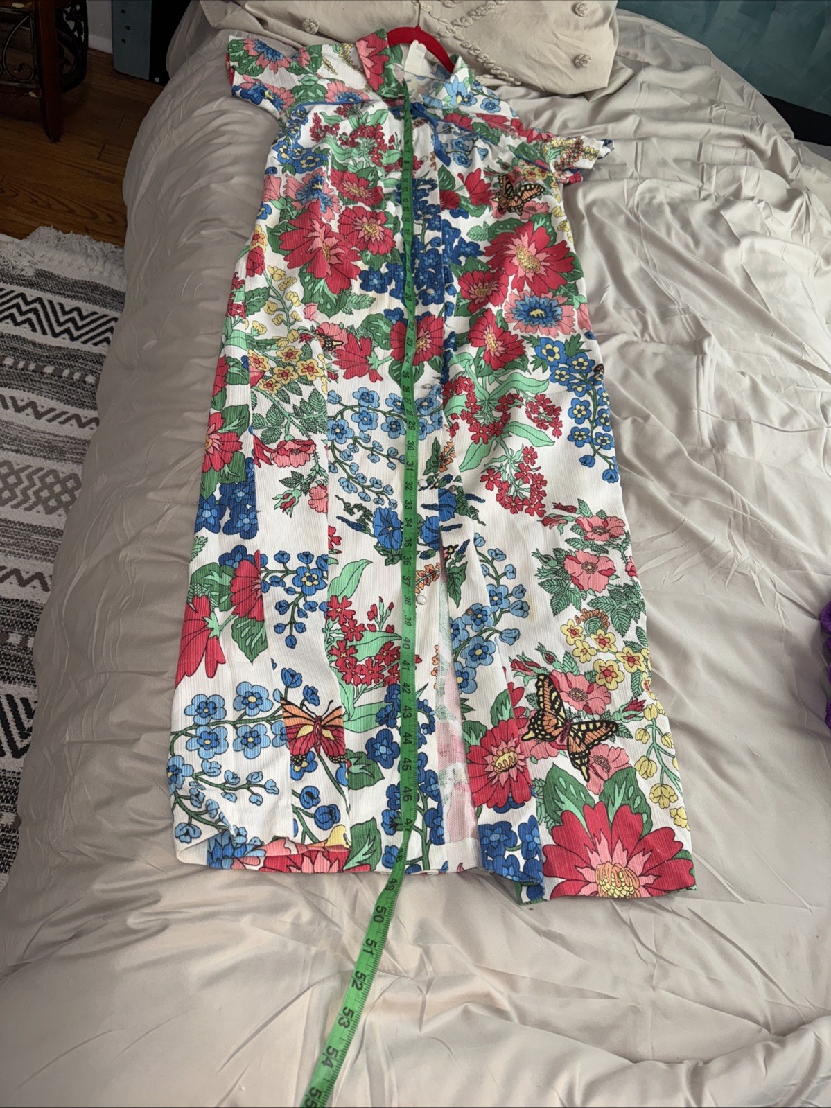 Rare Vintage 60’s 70’s Flower Butterfly Fashions Robes Look