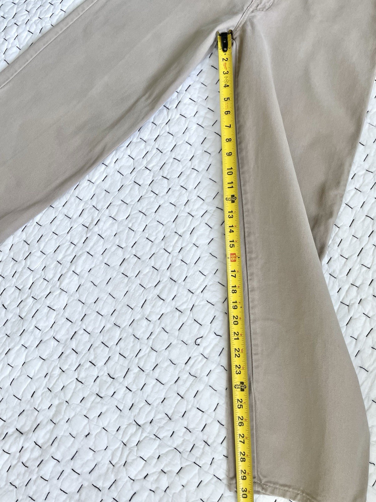 Vintage 28 X 30 Jeans Wide Leg High Waist 80s 90s Taupe Stone Sasson VGUC