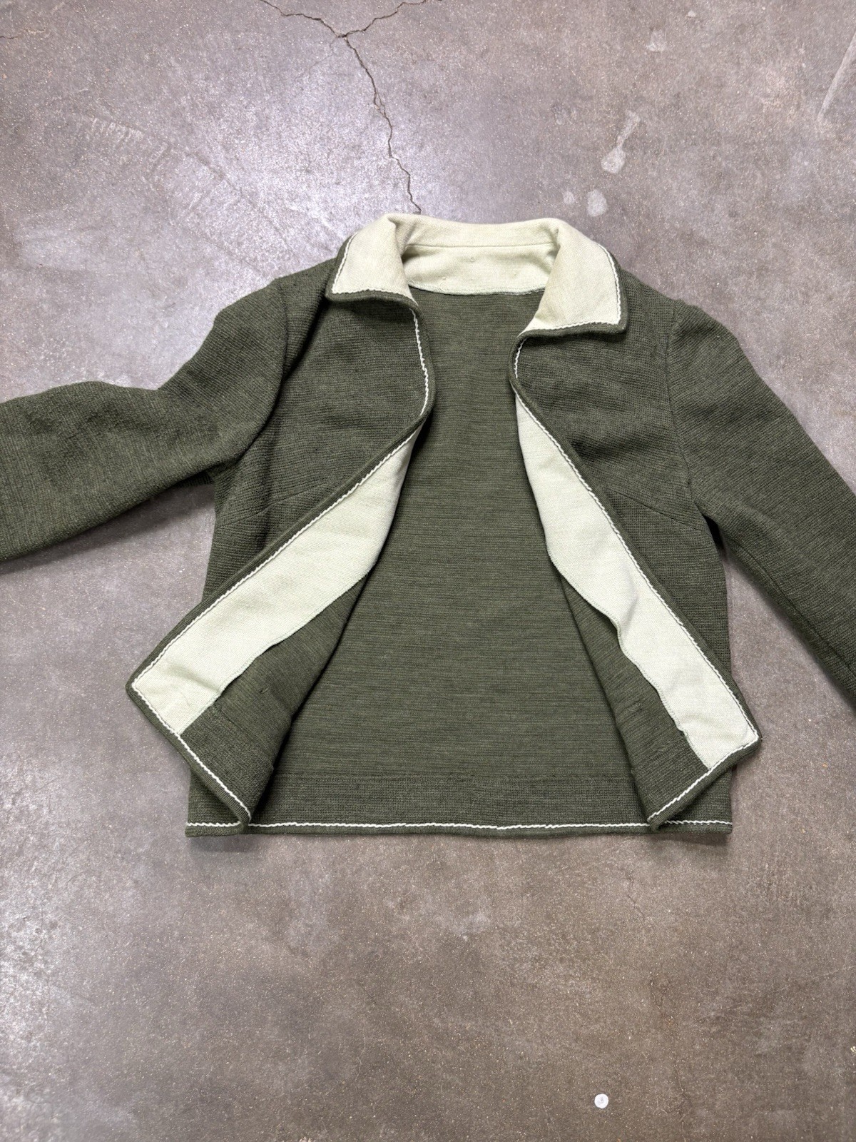 Vintage 1970s 1980s Green Women’s European Trachten Jacket