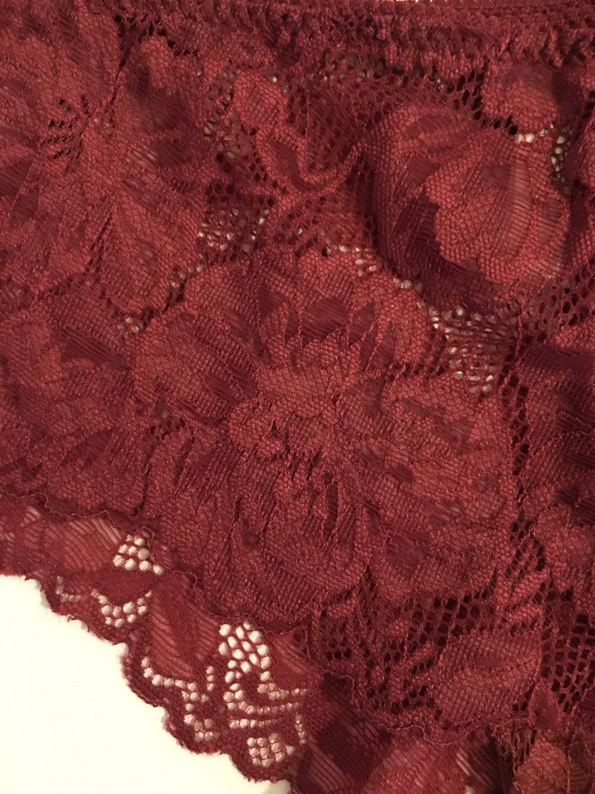 VTG ~ MARILYN MONROE ~ 5 pairs of all Lace Bikini Panties Size M Nylon Blend