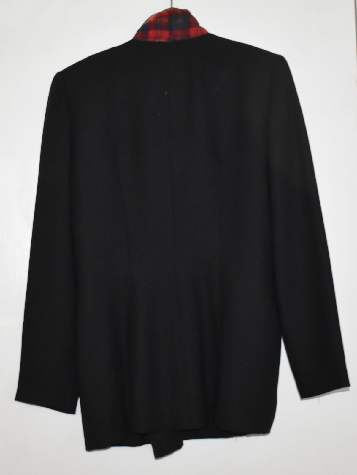 Vtg 1980s Ann Taylor Jacket Top with Scarf Tie Size 6 Shoulder Pads Office